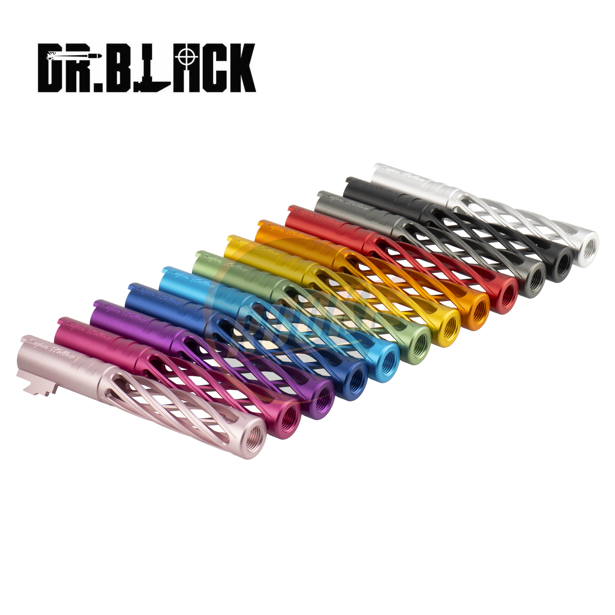 DR. BLACK Aluminum Hi-Capa 5.1 Outer Barrel Type Dinging