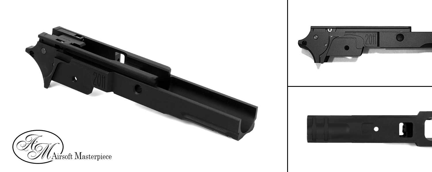 Airsoft Masterpiece Aluminum Frame – 2011 3.9″ with Tactical Rail