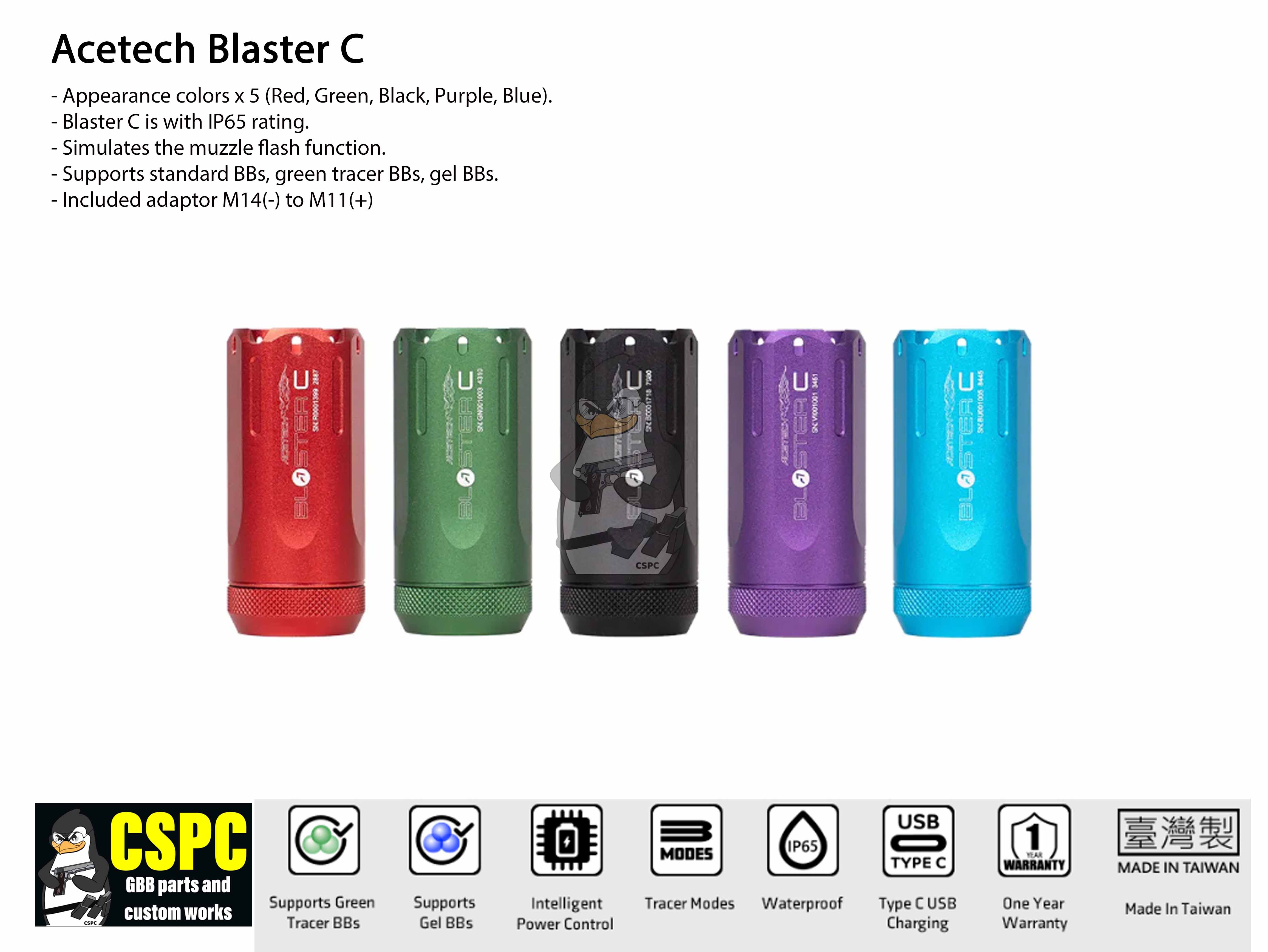 Acetech Blaster C tracer Unit