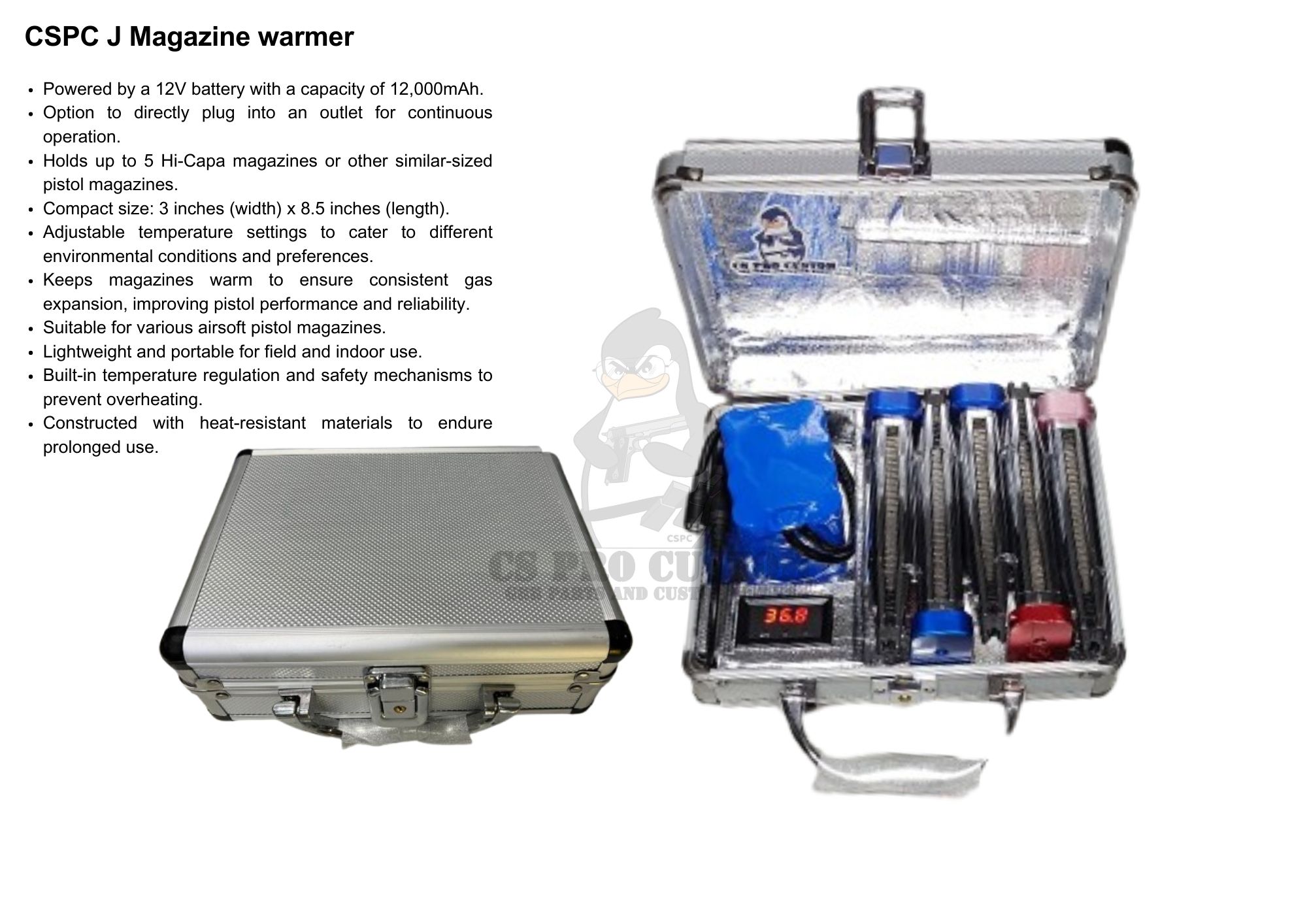 CSPC J Magazine Warmer