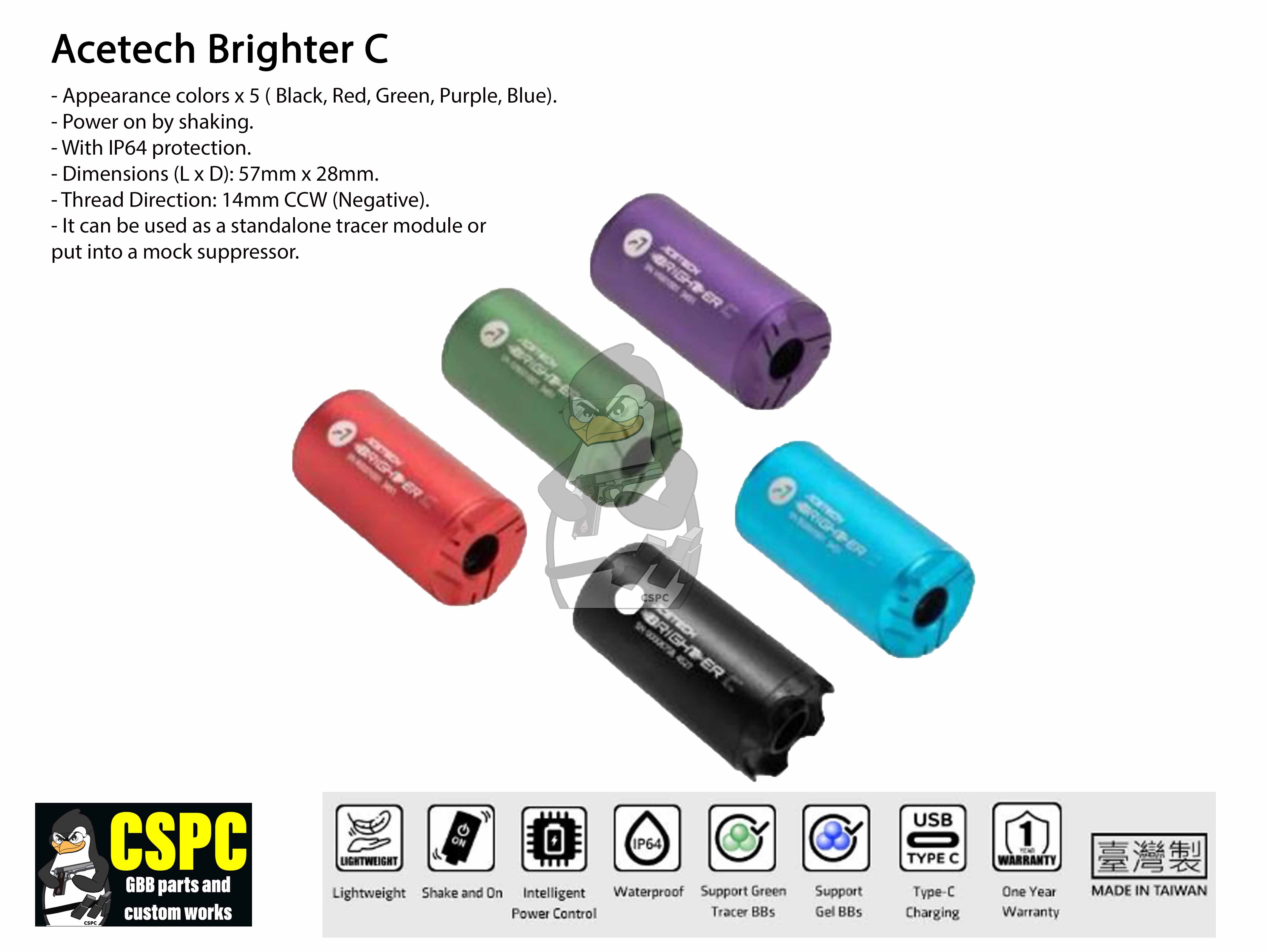 Acetech Brighter C Tracer Unit