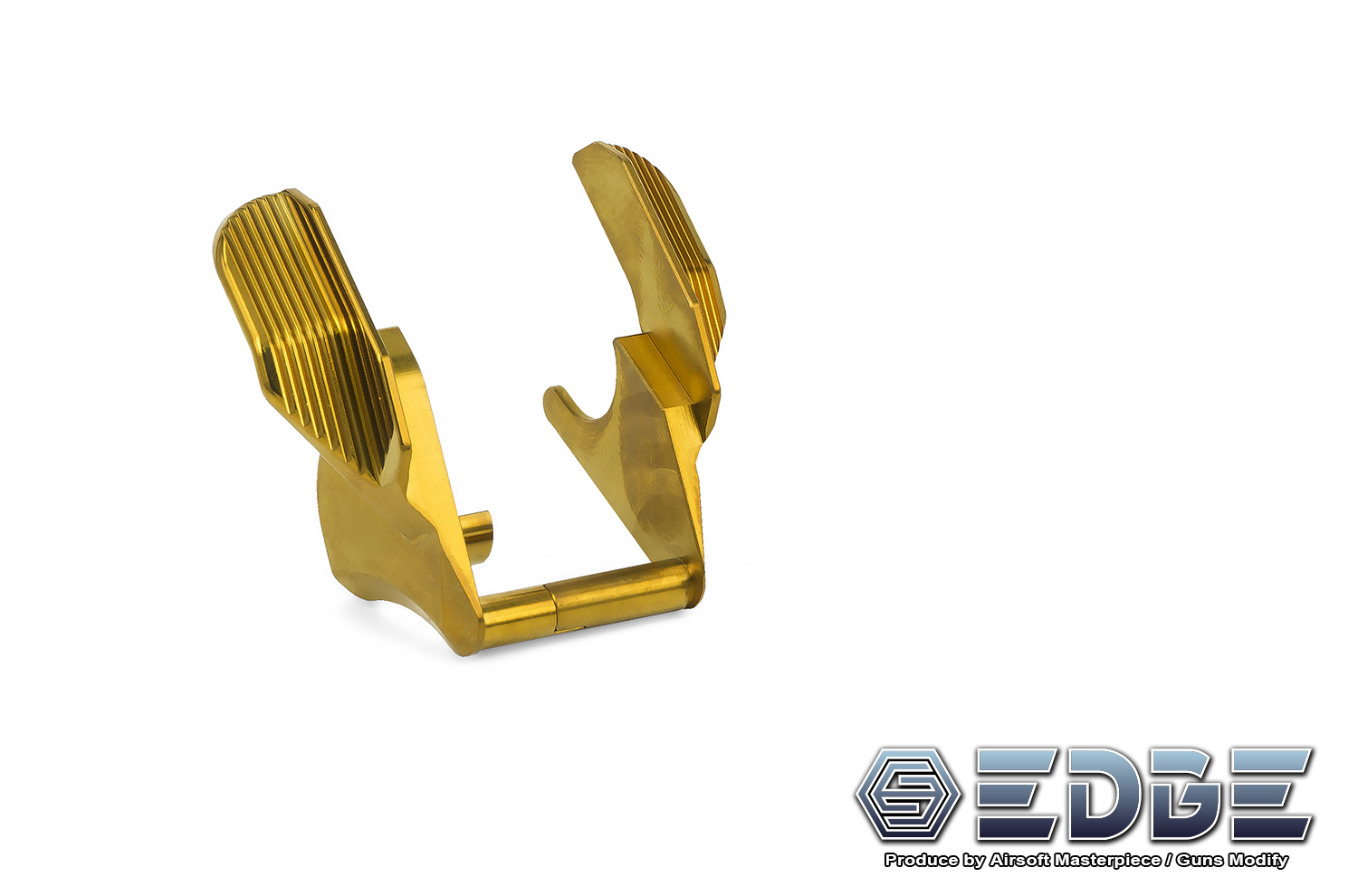 EDGE Custom 'ALBATROSS' Stainless Steel Ambi Thumb Safeties for Hi-CAPA