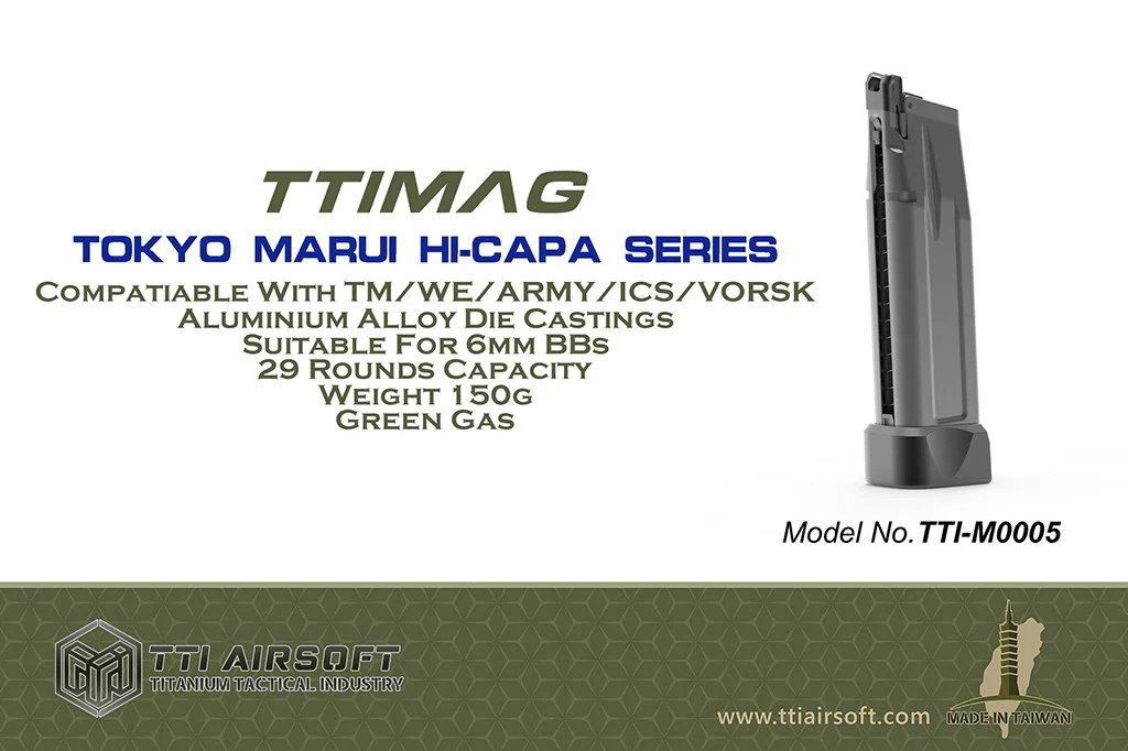 TTI Hi-capa magazine Aluminum