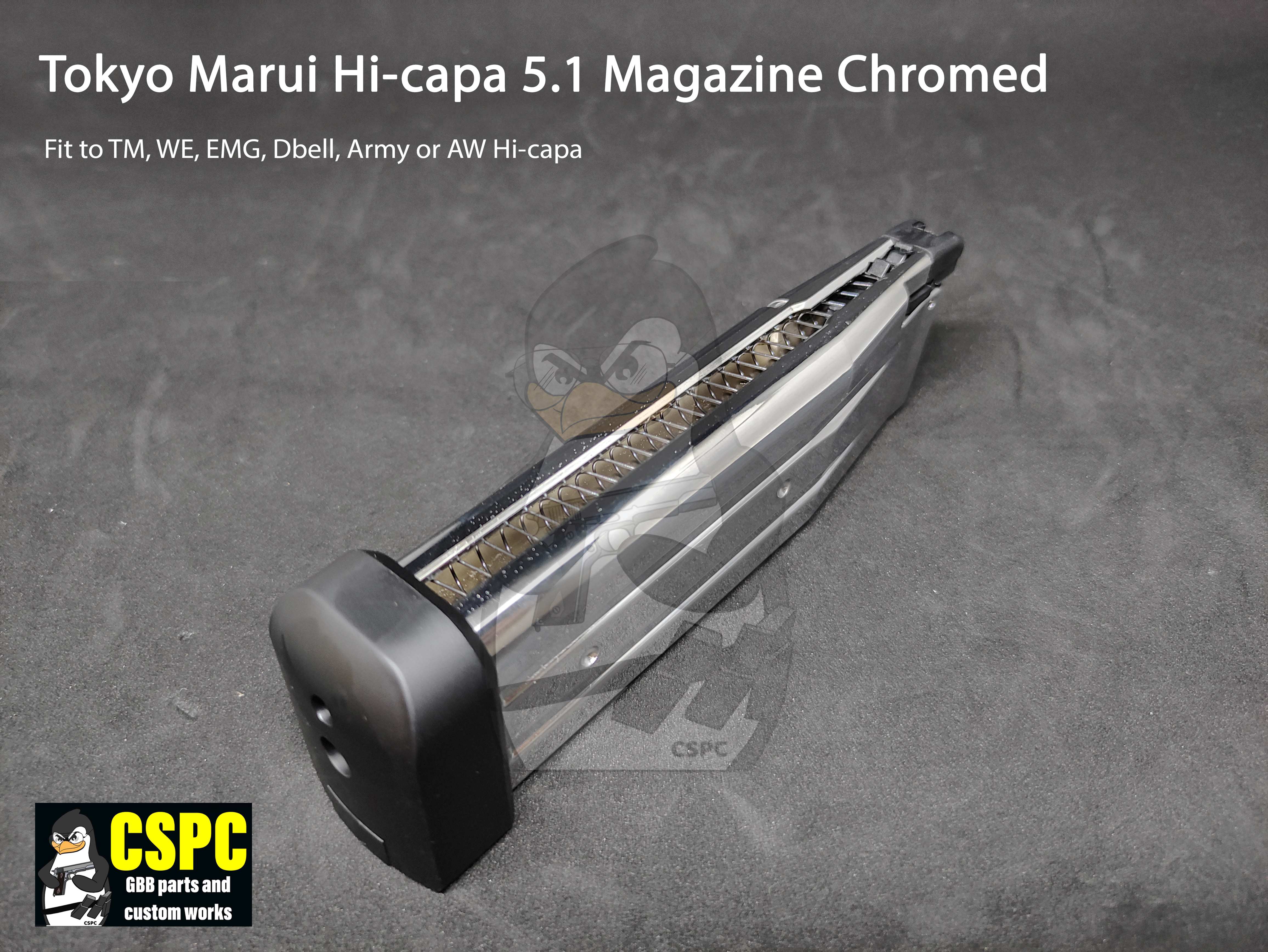 Tokyo Marui Hi-Capa 5.1 Magazine Chromed