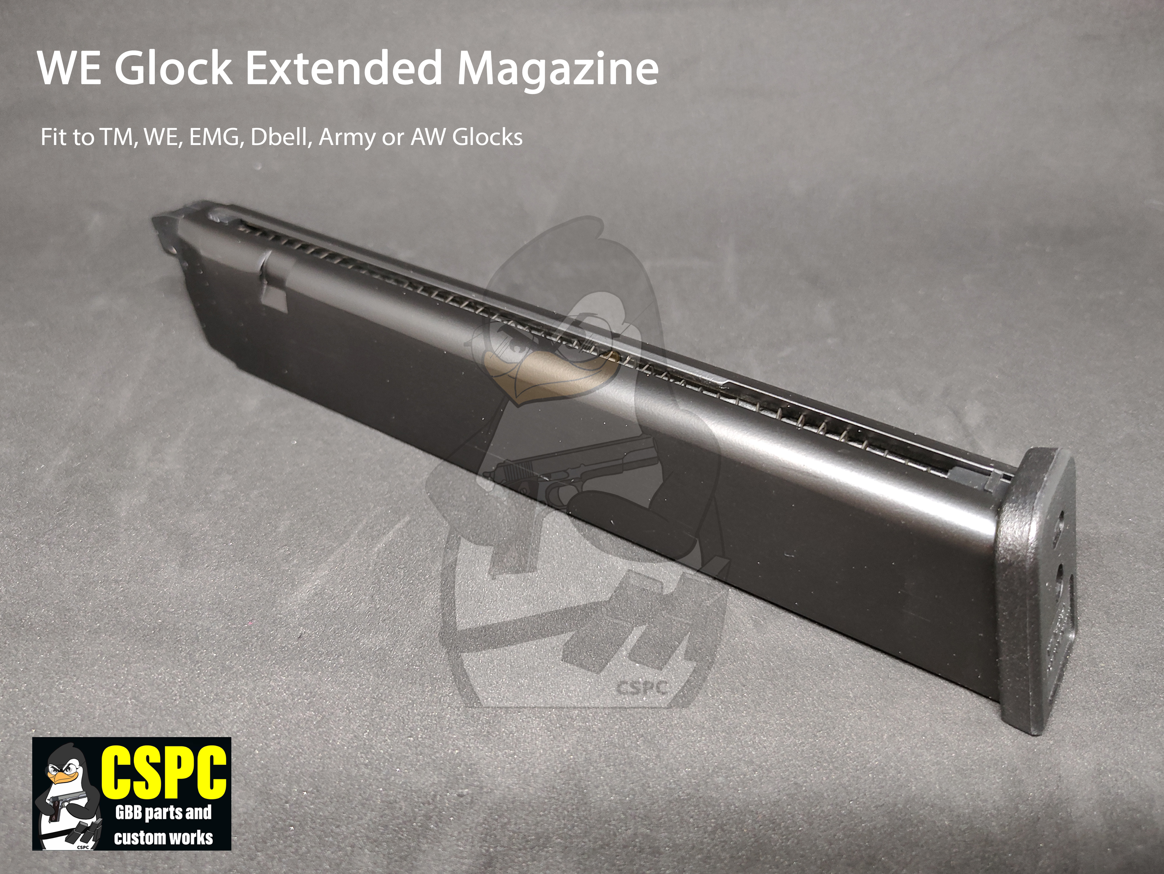 WE Glock Extended 50rnd Magazine GBB