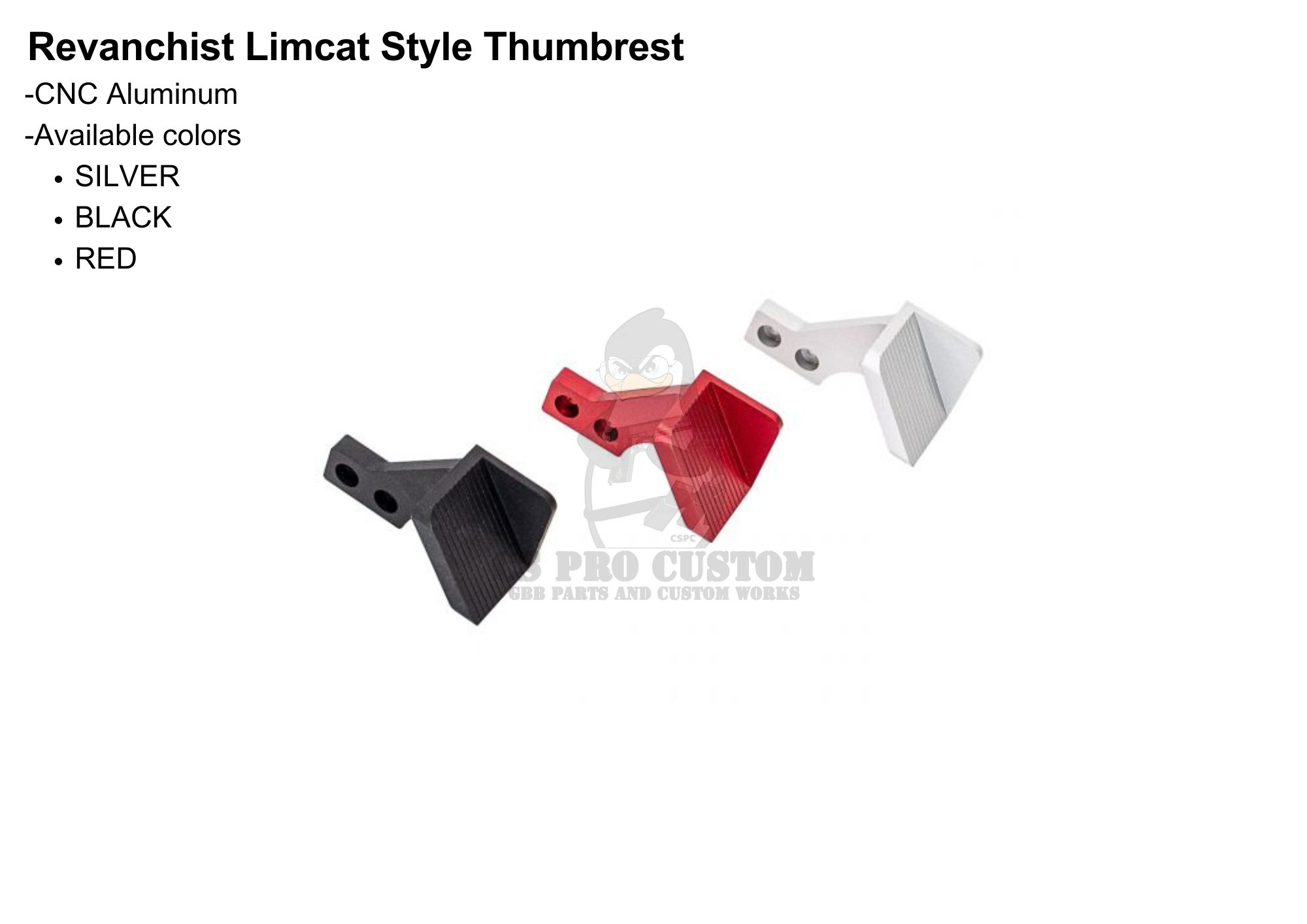 Revanchist Limcat Style Thumbrest