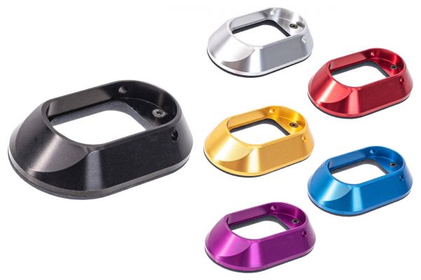 Revanchist Aluminum XL Magwell For Marui TM Hi-Capa GBBP Series ( For Aluminum Grip Only )