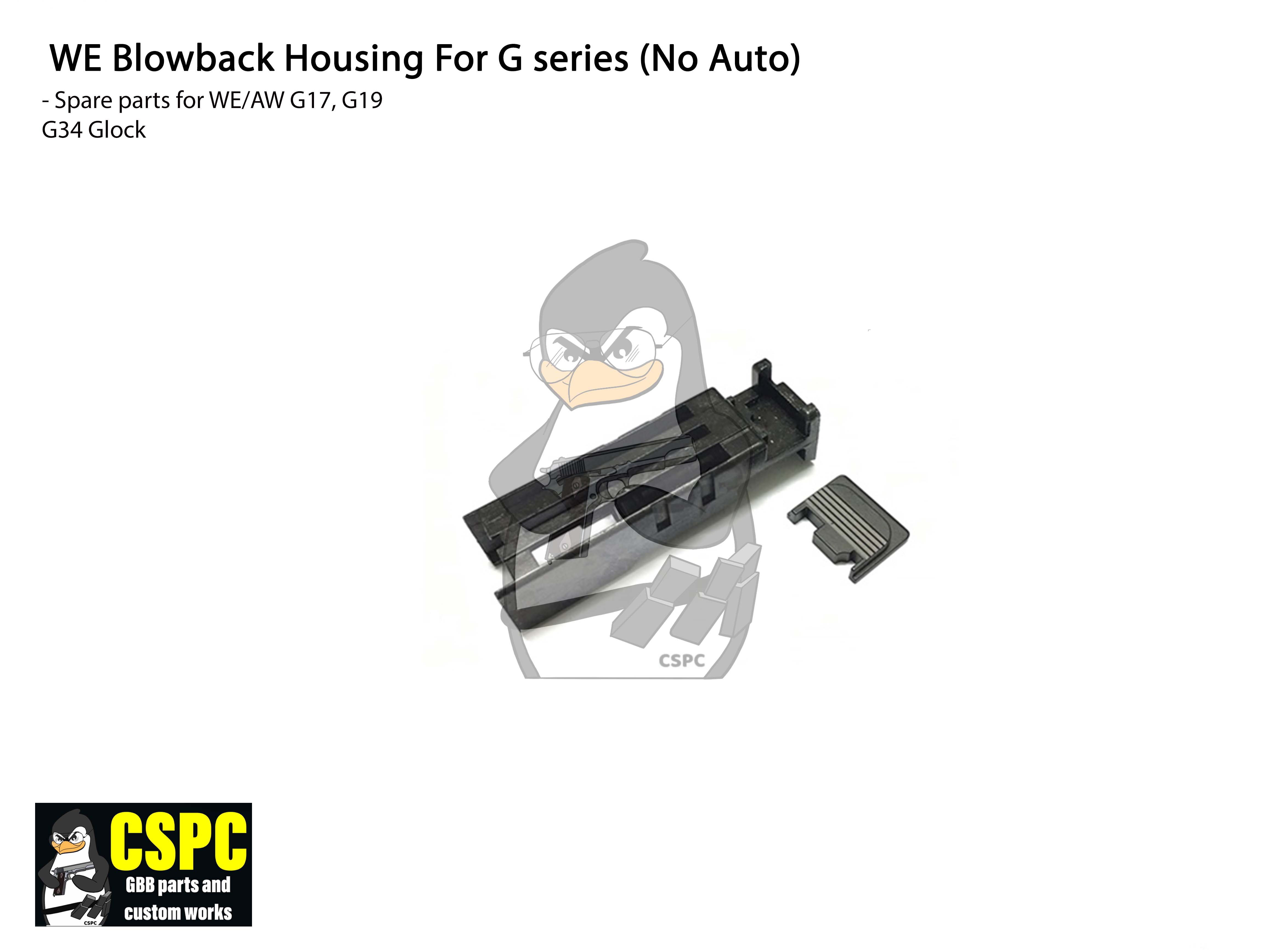 WE Blowback Housing For G Series (No Auto)