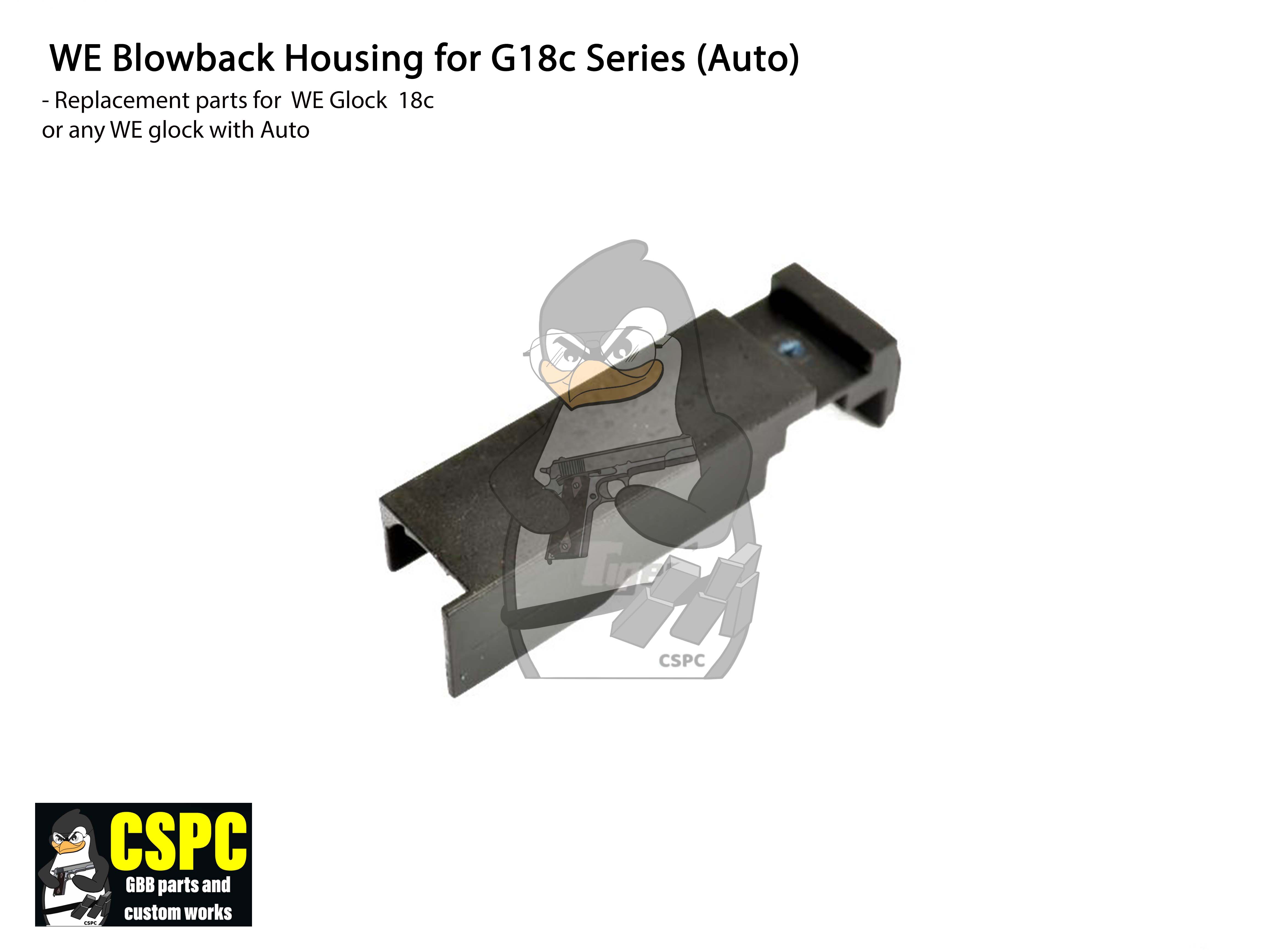 WE Blowback Housing for G18c Series (Auto)
