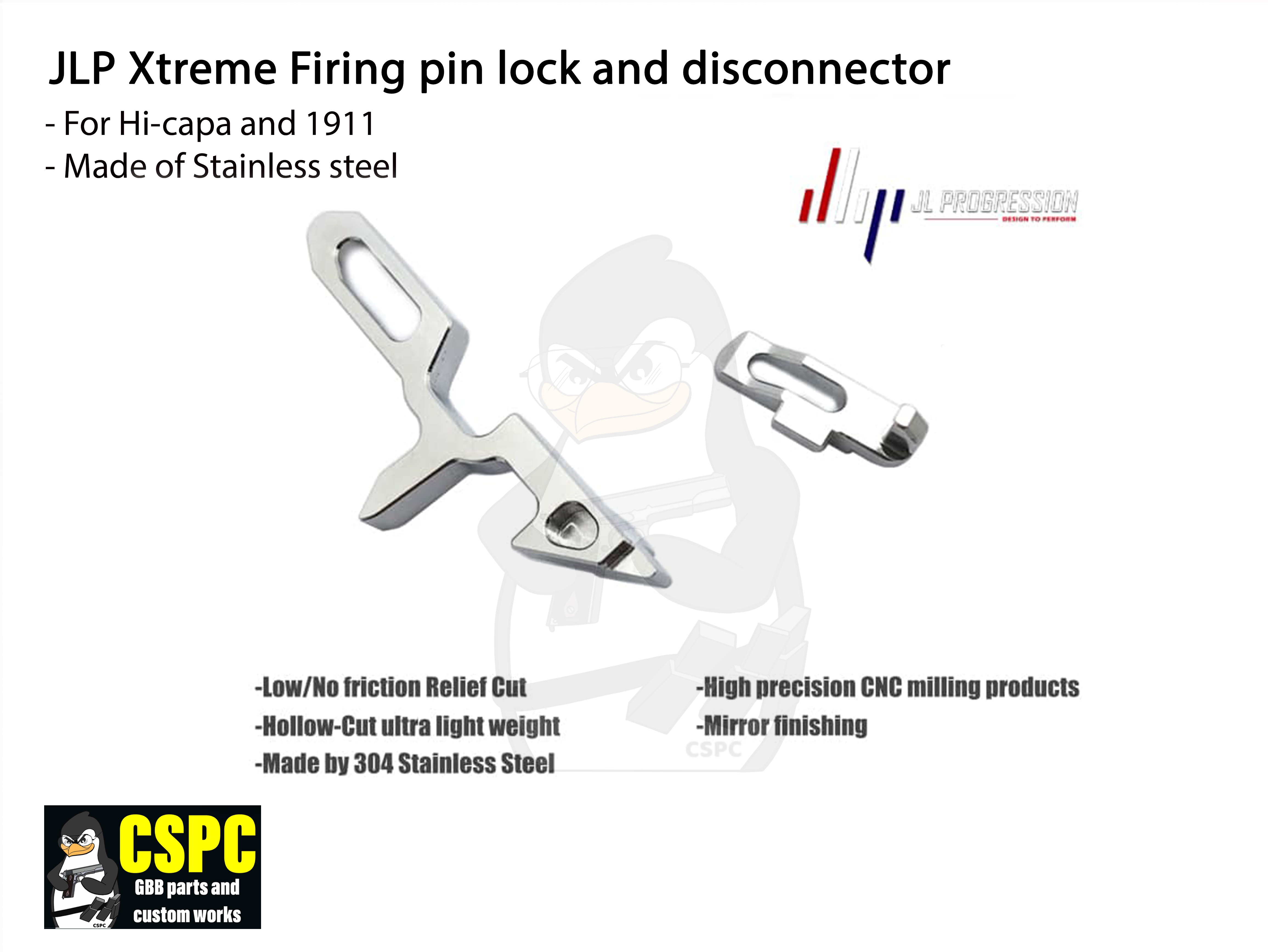 JLP Xtreme Firing Pin Lock and Disconnector hi-capa