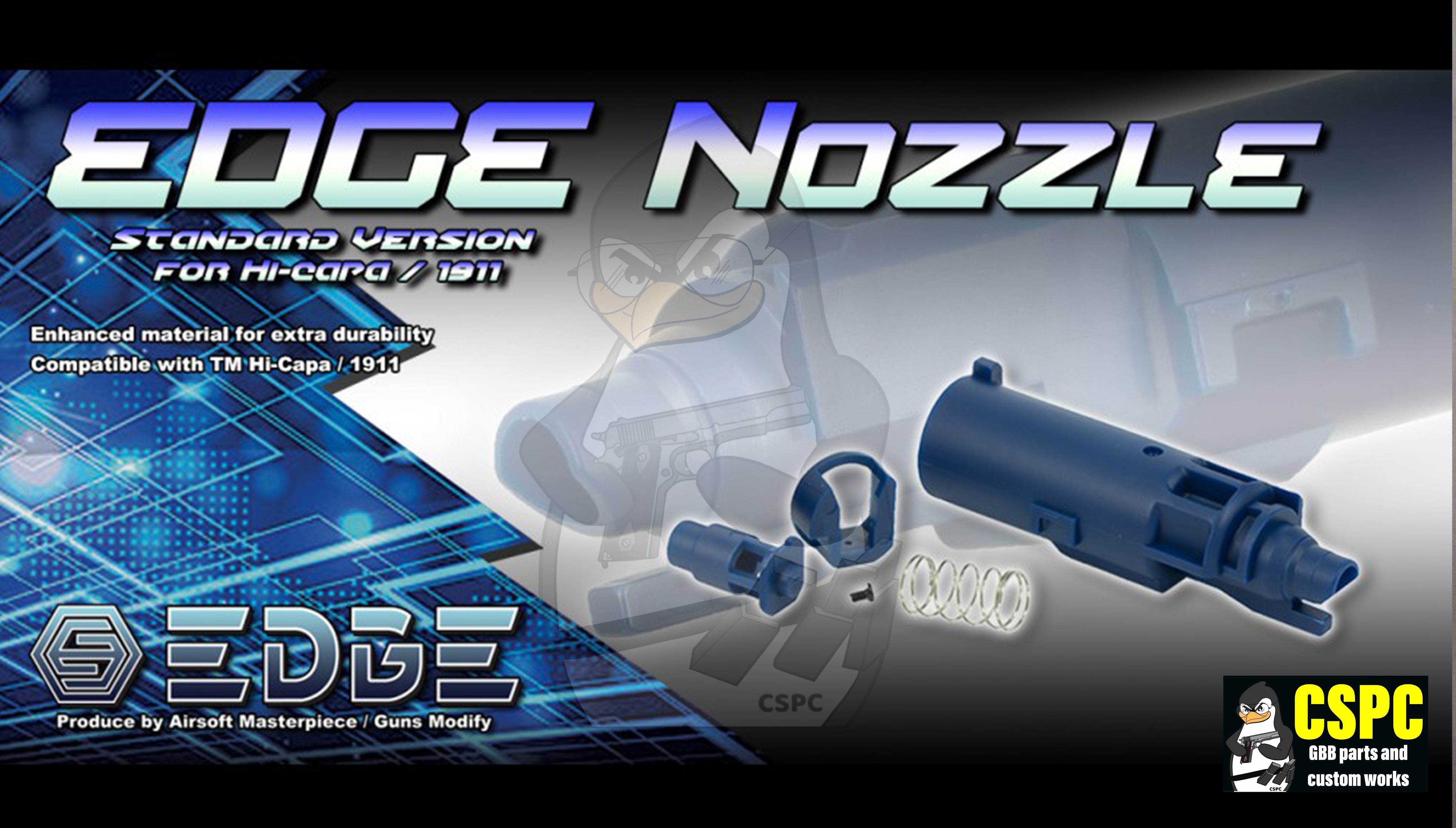 EDGE Nozzle Standard version for Hi-Capa / 1911