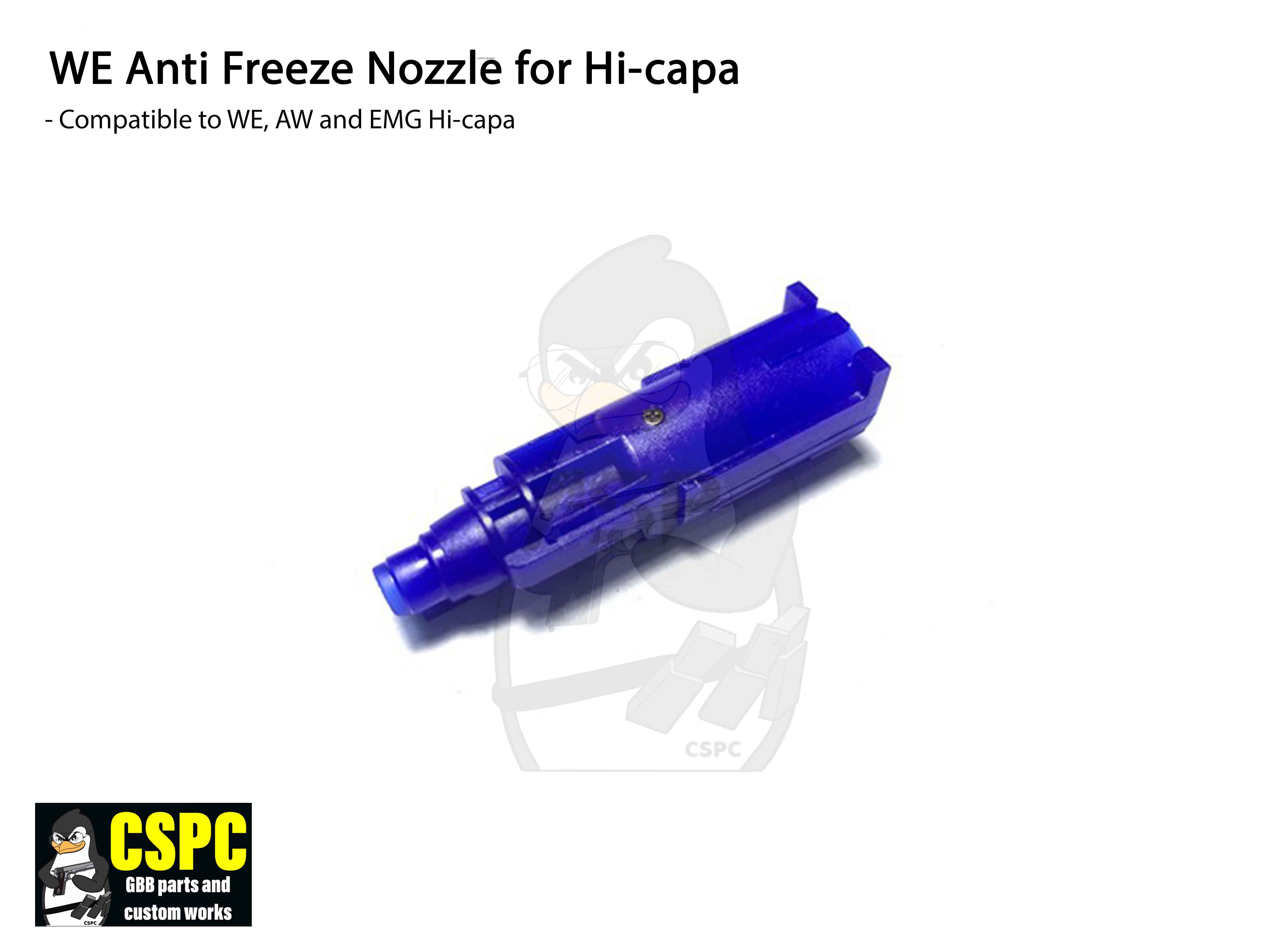WE Anti Freeze Nozzle for Hi-capa