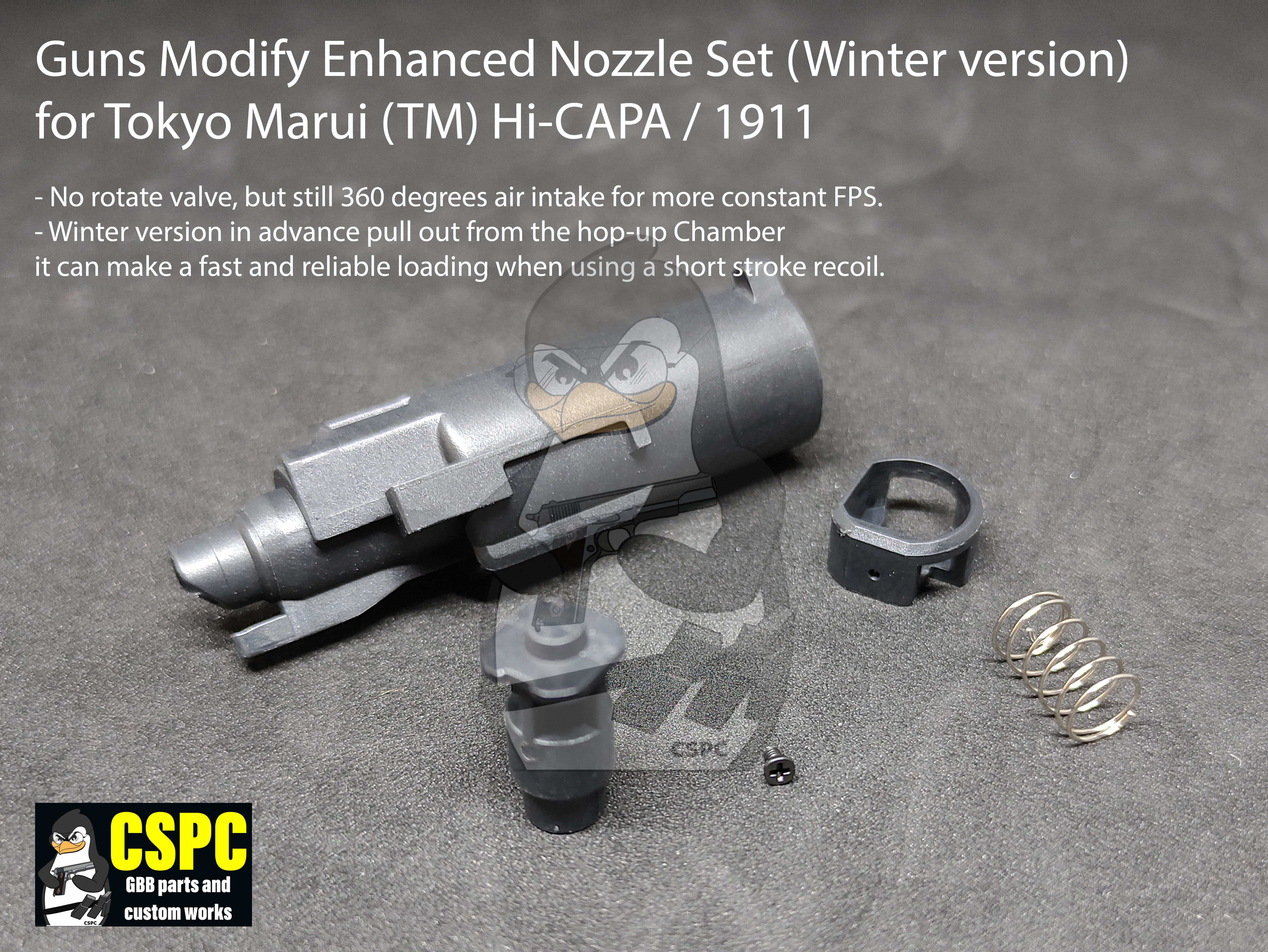 Guns Modify Enhanced Nozzle Set (Winter version)