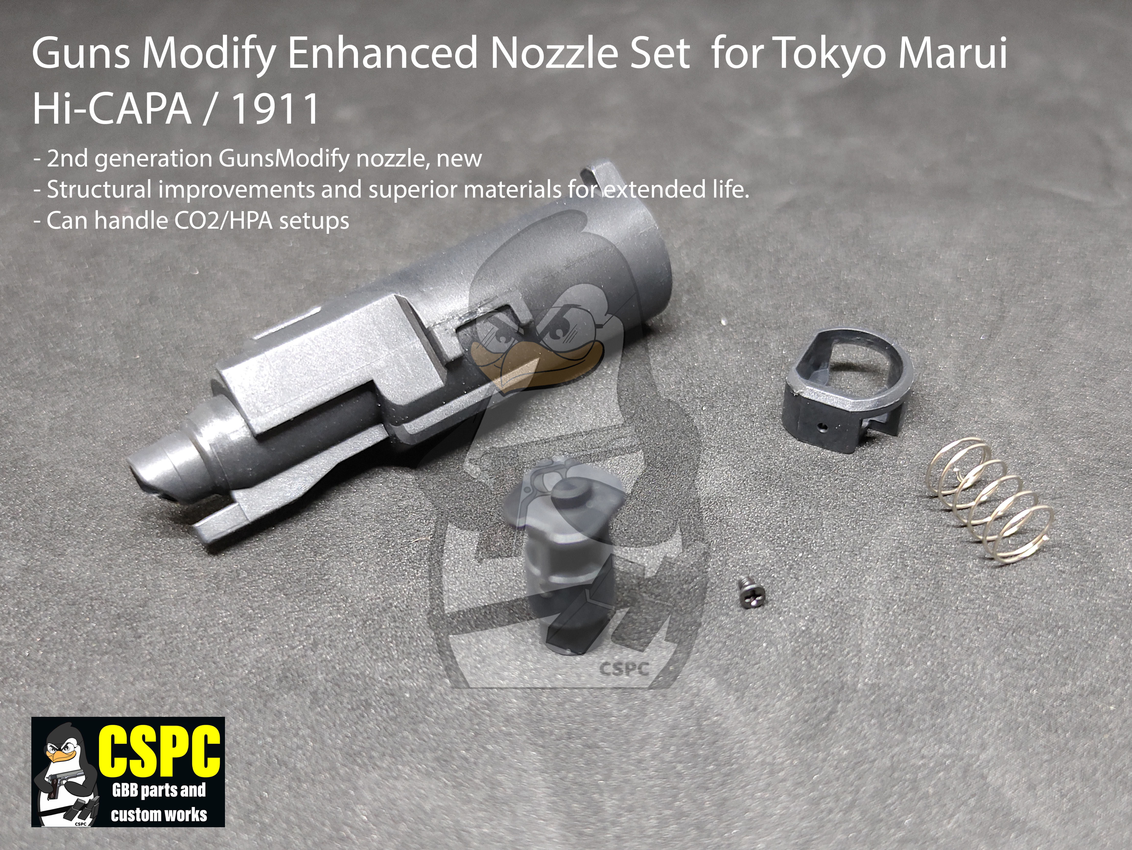 Guns Modify Enhanced Nozzle Set