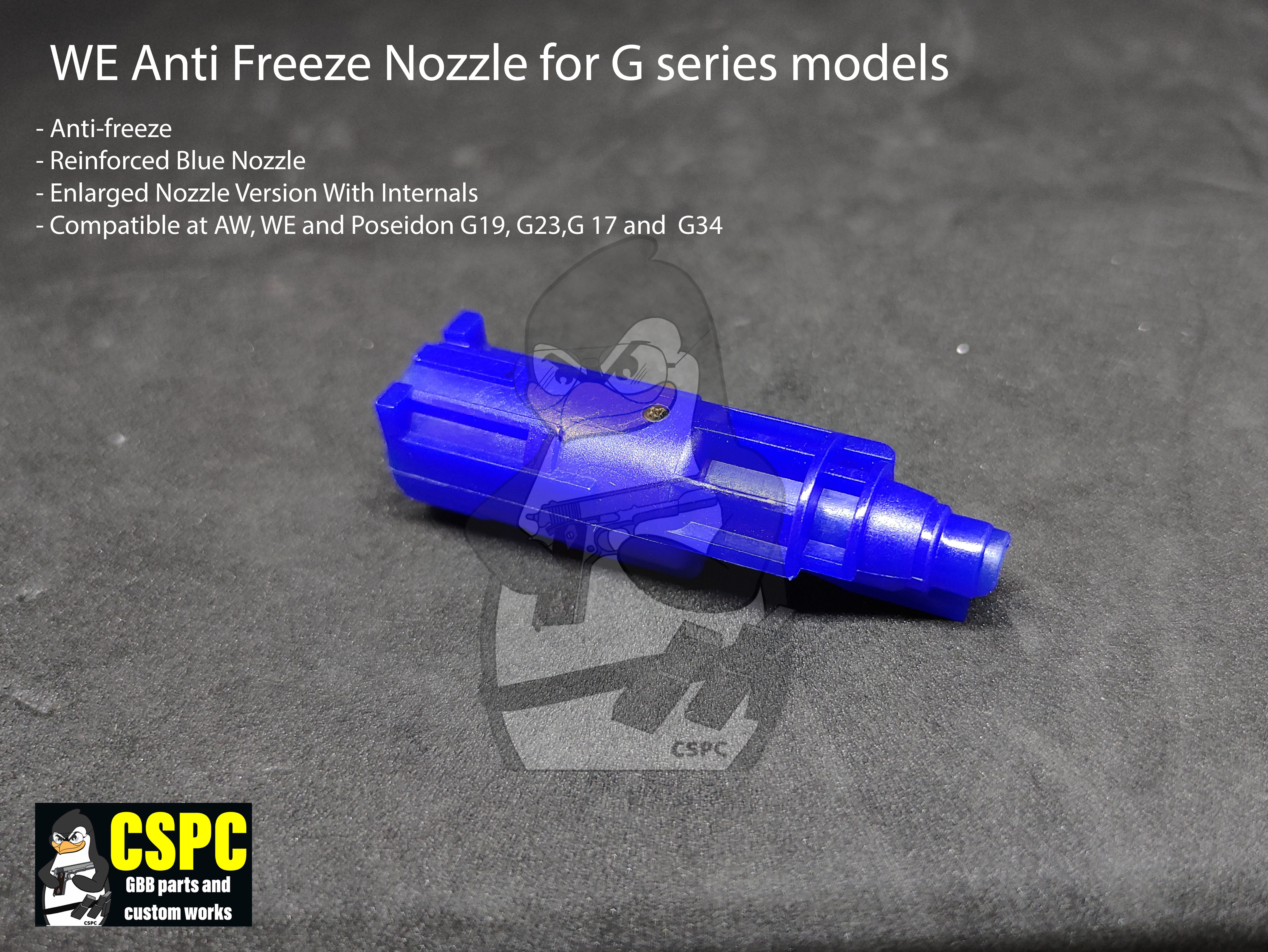 AW/WE ANTI-FREEZE REINFORCED NOZZLE SET FOR WE G17/G19/G27/G34