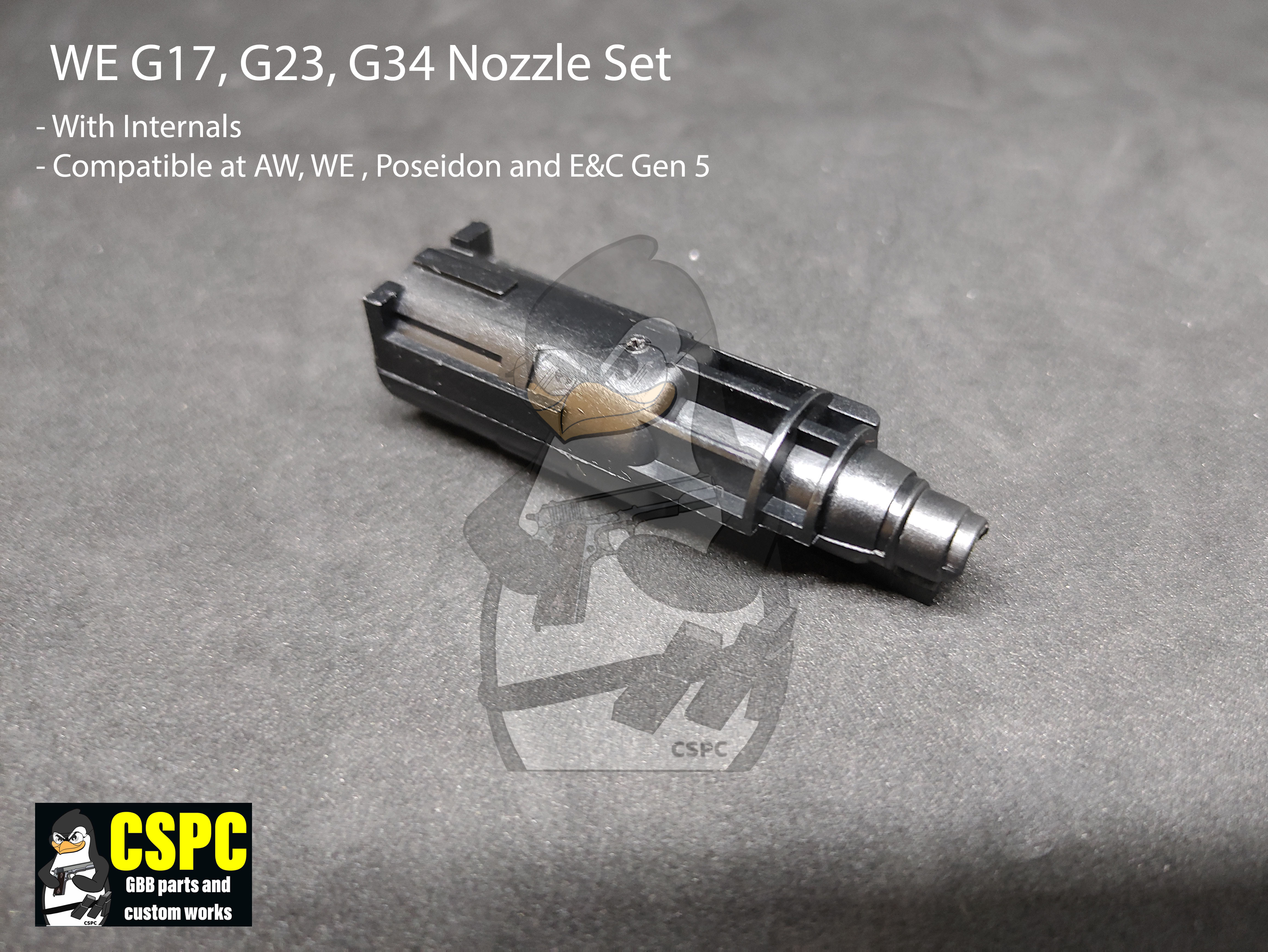 WE G17, G19,  G23, G34 Nozzle Set