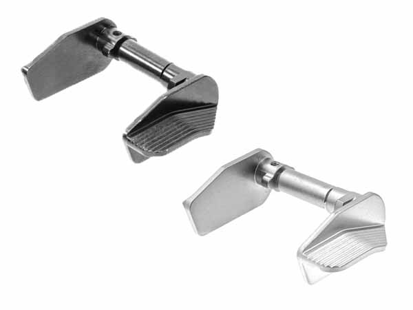 CL Project Design Stainless Steel Extended Thumb Safety for KJW Shadow 2