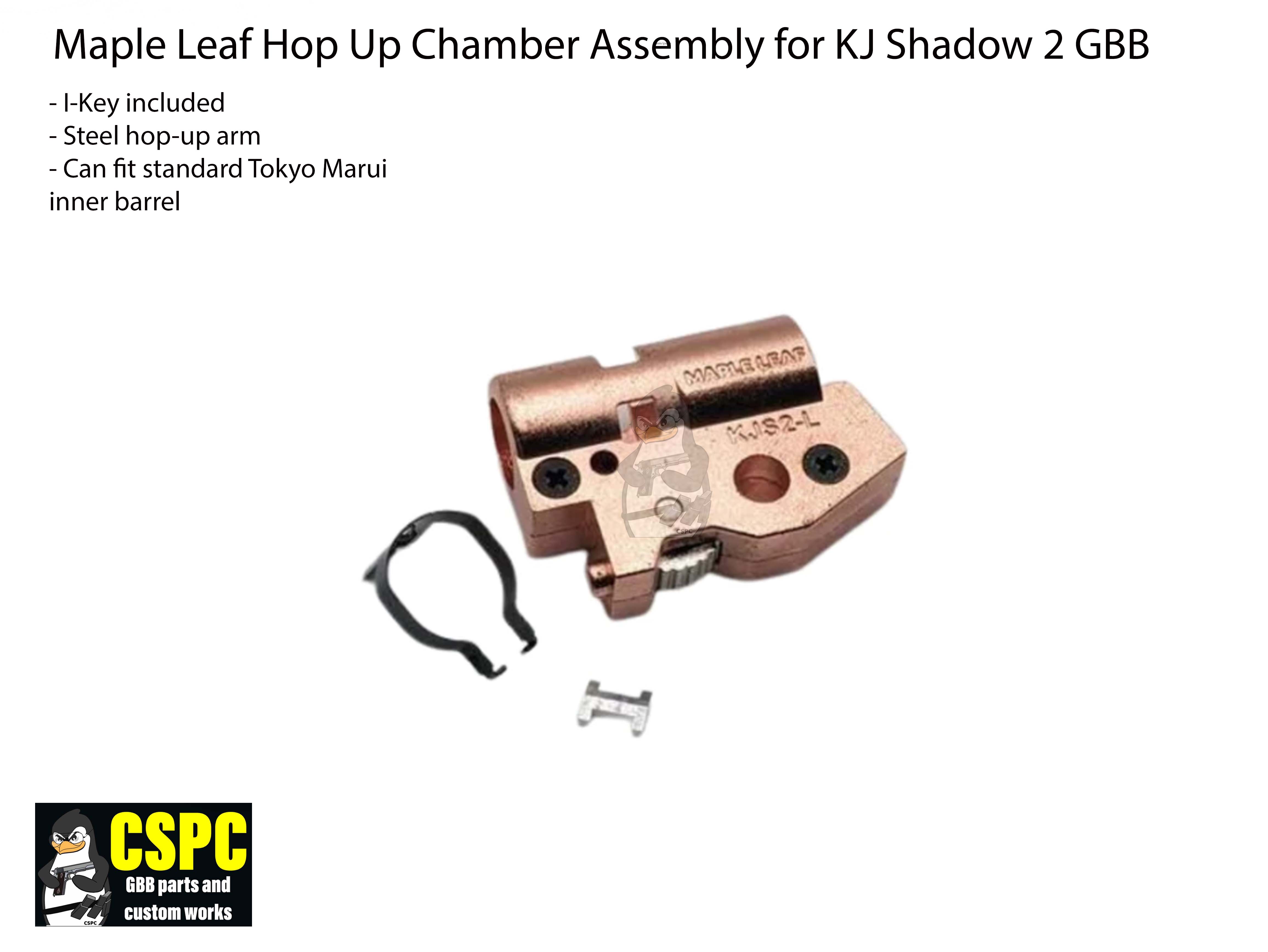 Maple Leaf Hop Up Chamber Assembly for KJ Shadow 2 GBB
