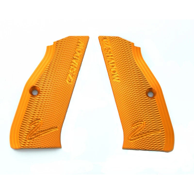 KJW CNC Aluminum Grip for Shadow2 - Orange