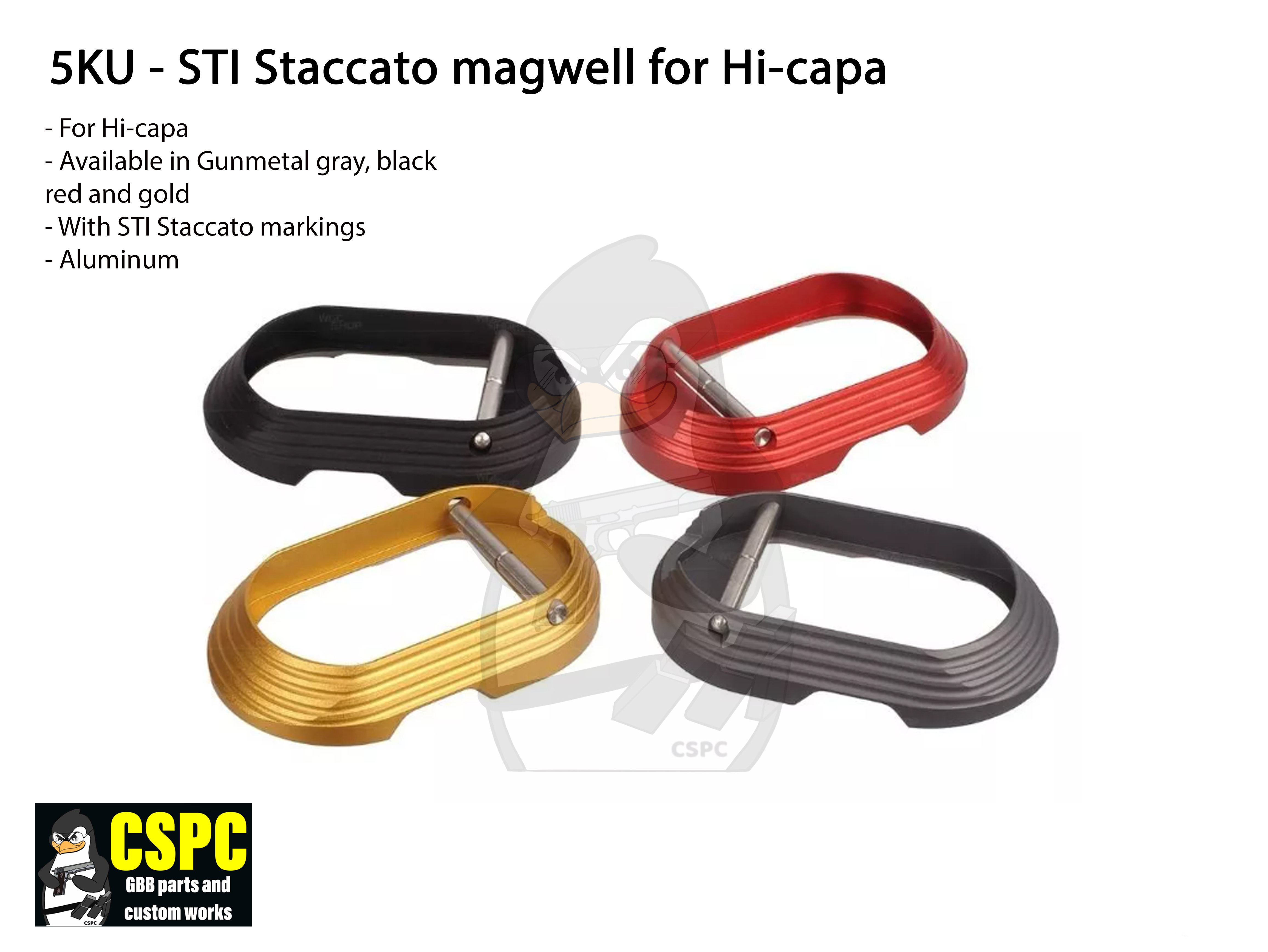 5KU - STI Staccato Magwell for Hi-Capa