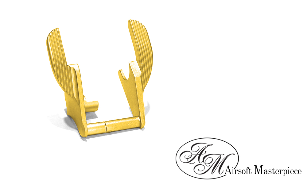 Airsoft Masterpiece Steel Thumb Safeties – S Style Type 1