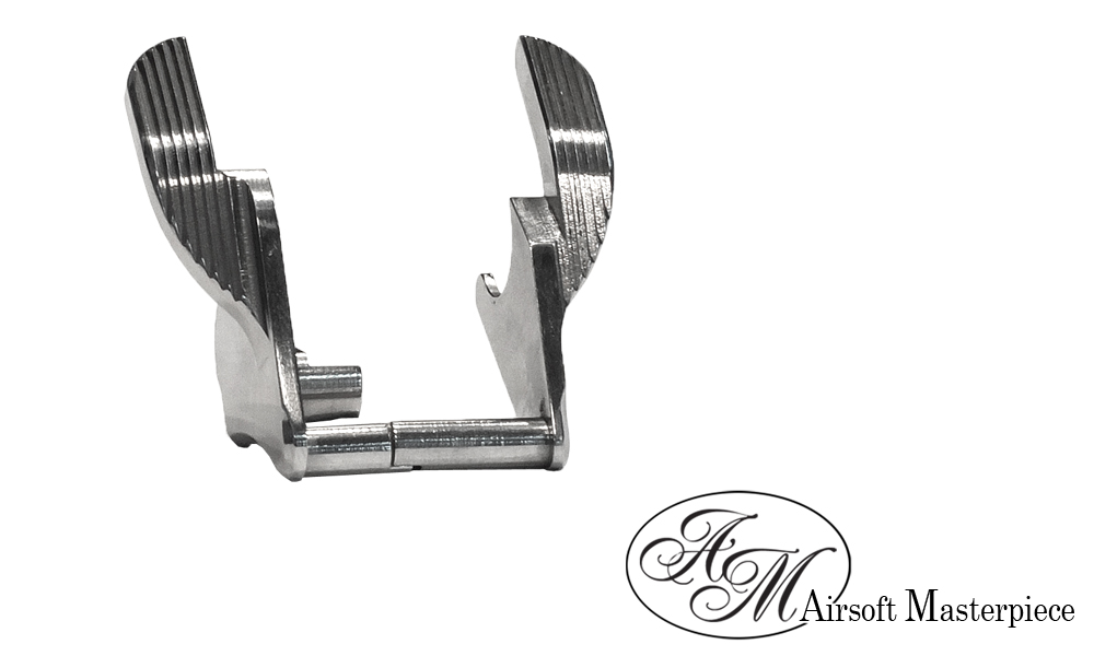 Airsoft Masterpiece Steel Thumb Safeties – S Style Type 1