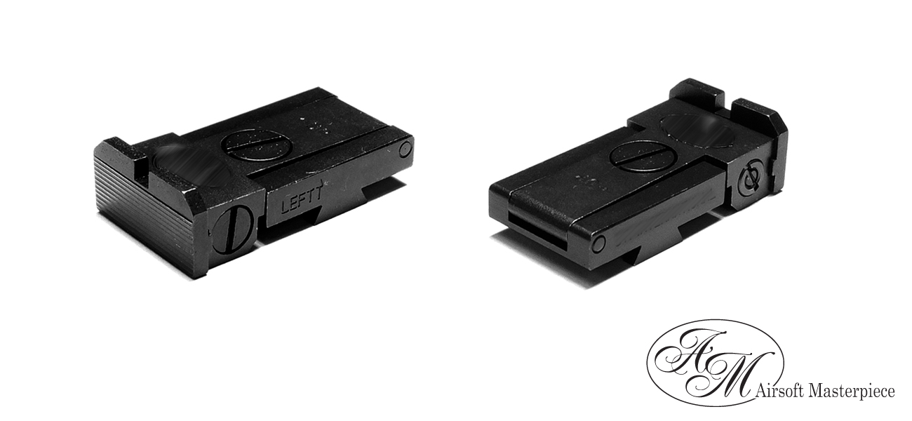 Airsoft Masterpiece Aluminum Rear Sight for Hi-CAPA – S Style