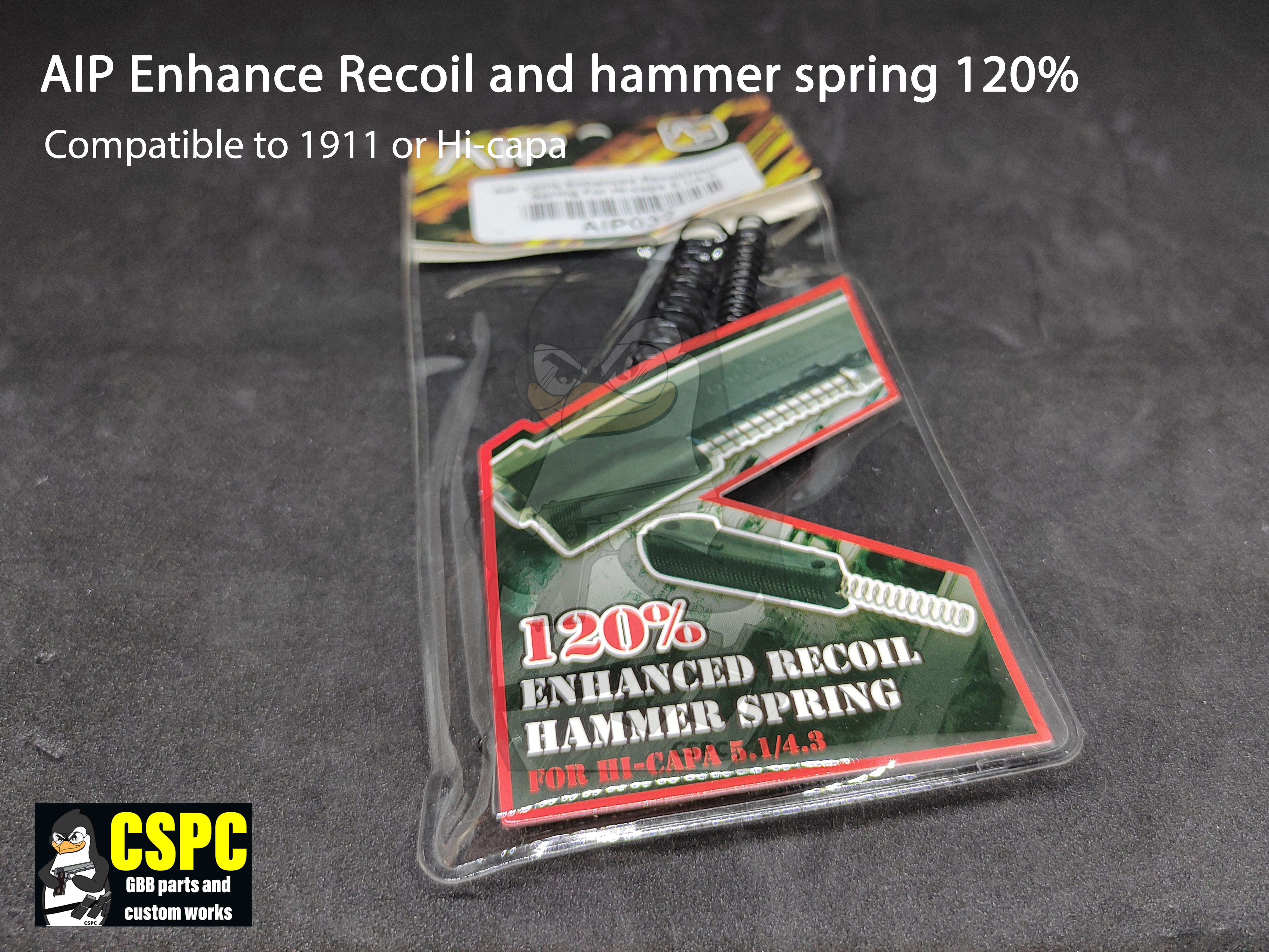 AIP Enhance Recoil and Hammer Spring 120%
