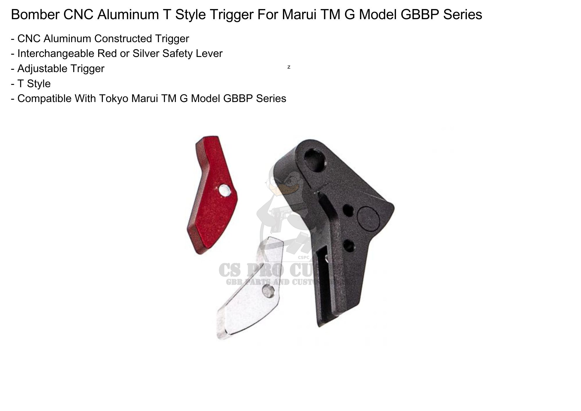 Bomber CNC Aluminum Timney Style Trigger