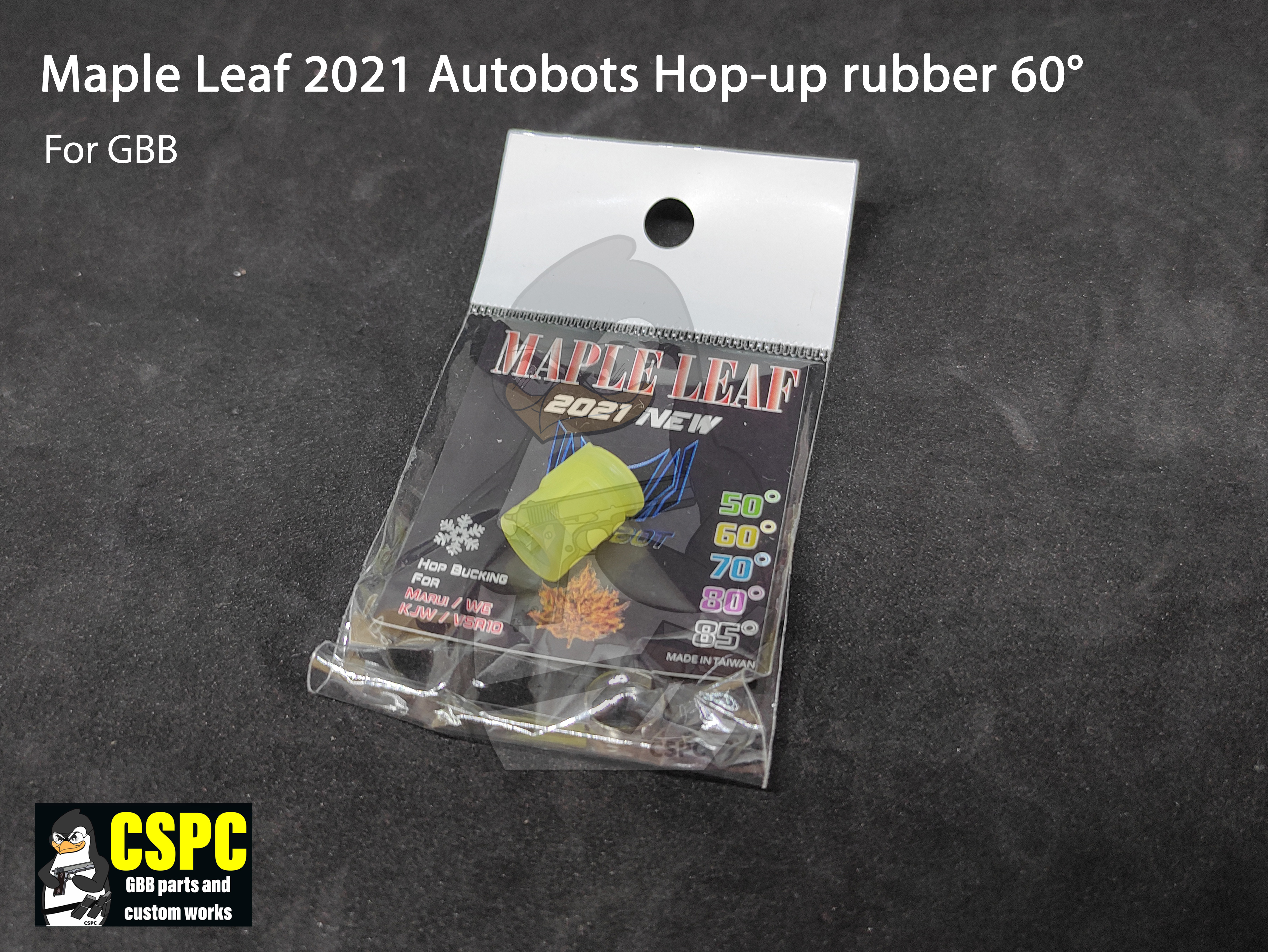 Maple Leaf 2021 Autobots Hop-up Rubber 60°