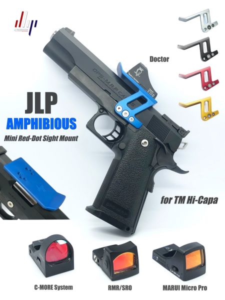 JLP Amphibious Mini Red Dot Sight Mount for Marui TM Hi-Capa Series