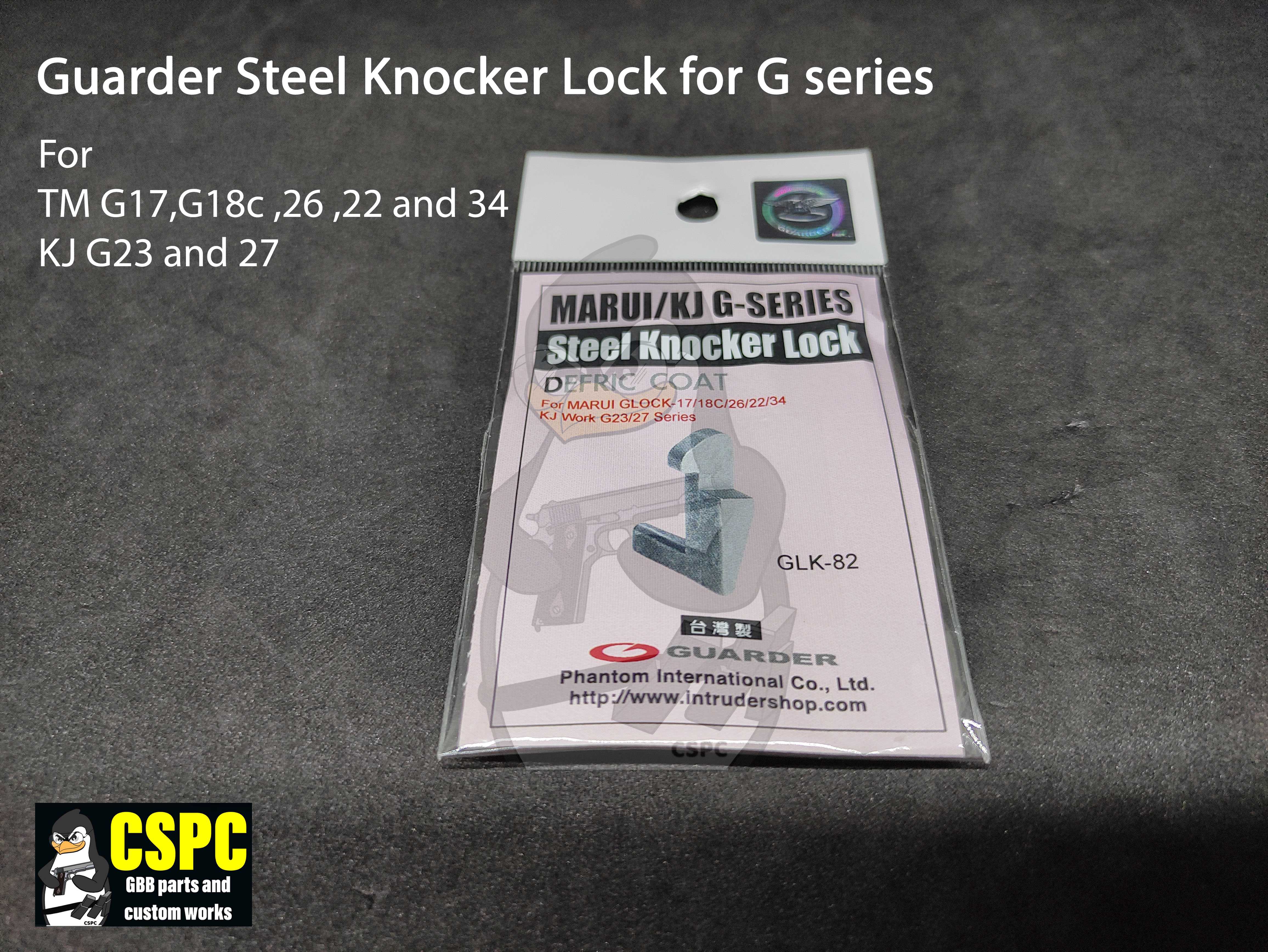 Guarder Steel Knocker Lock for G Series
