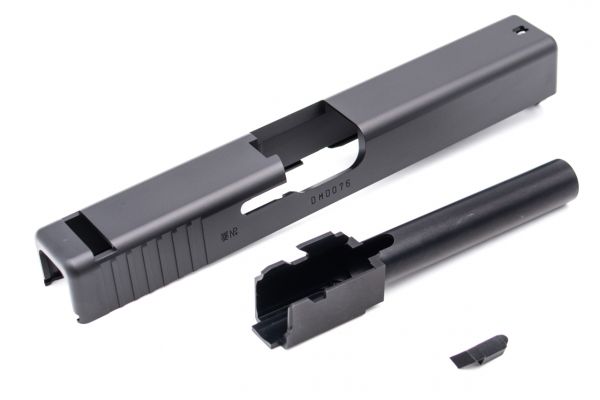 PGC 17 Style CNC Aluminum Slide & Outer Barrel Set for Marui G17 Gen3 GBB 