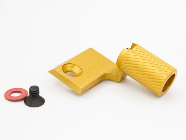 JLP V4L (RIGHT side) Slide Racker For Tokyo Marui Hi-Capa 5.1/4.3 ( for original/Bo-Mar cut slide ) ( Multicolor )