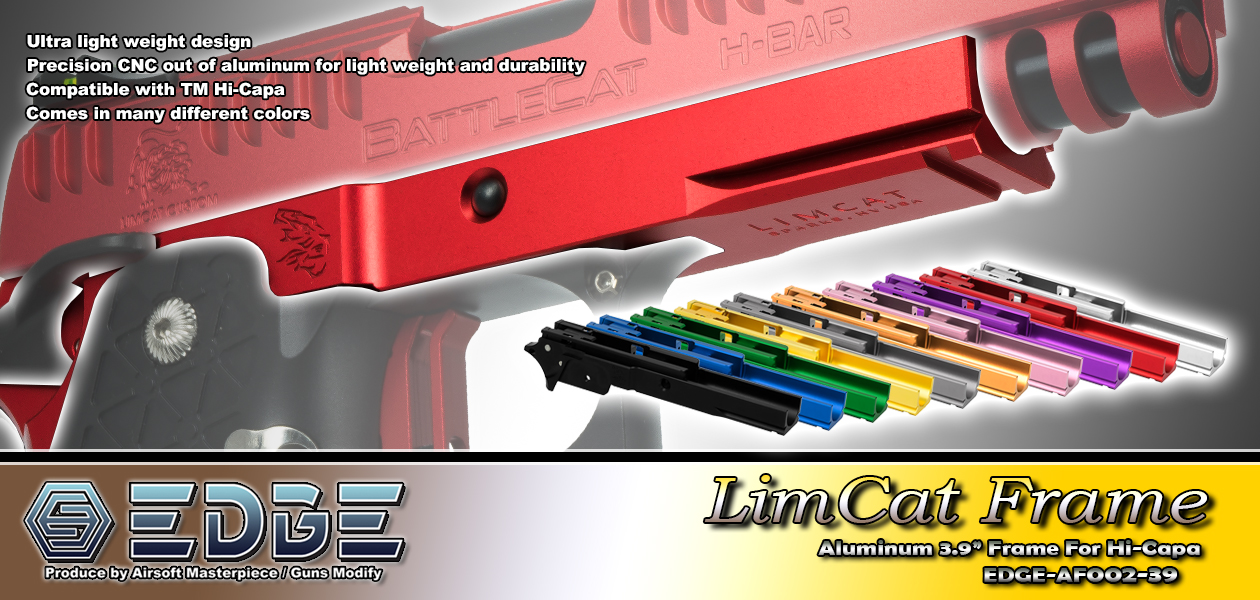 EDGE Custom “LimCat” Aluminum Frame for Hi-CAPA