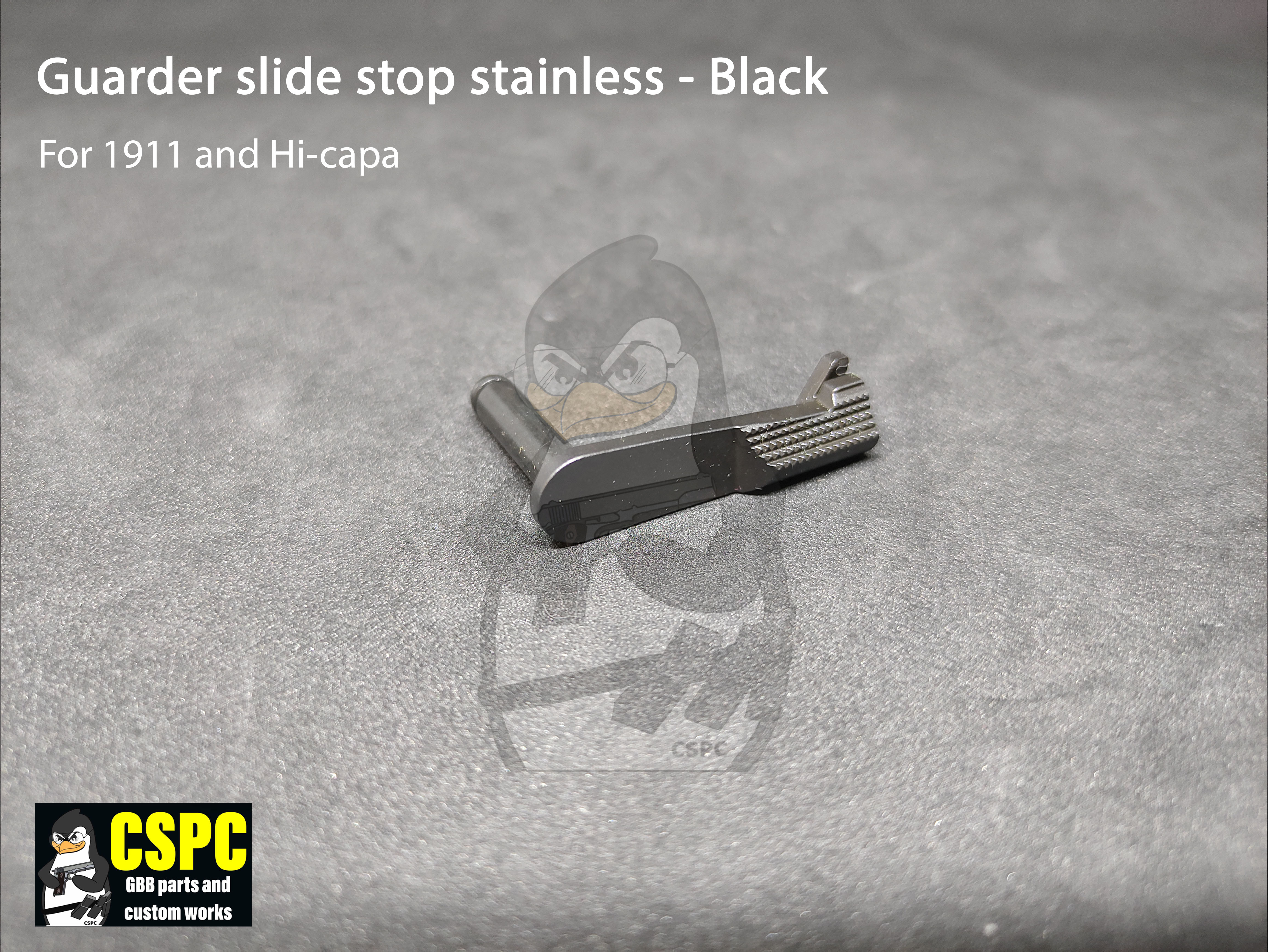 Guarder Stainless Slide Stop for MARUI M1911