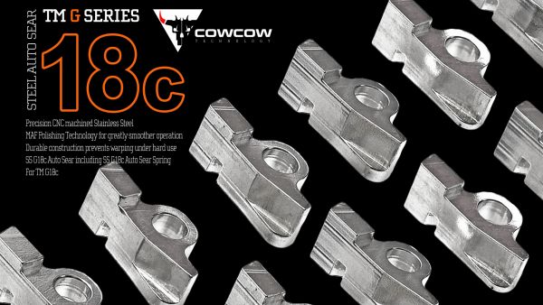 Cowcow SS G18c Auto Sear for TM Model 18C ( Silver )