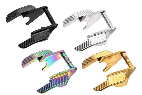 Cowcow Match Grade Stainless Steel Thumb Safety For Marui TM Hi-Capa GBBP