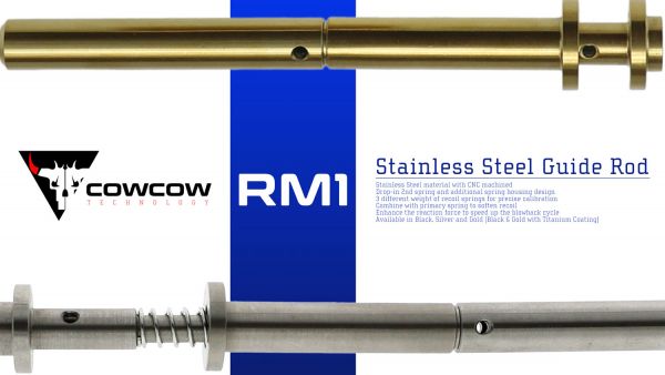 Cowcow RM1 Stainless Steel Guide Rod for TM Hi-Capa 4.3 / 5.1 / 1911 Series