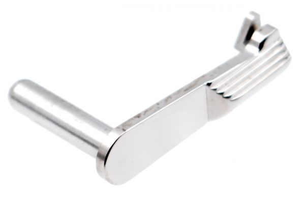 5KU Stainless Steel Slide Stop For Tokyo Marui TM Hi-Capa GBB Pistol Series ( Silver )