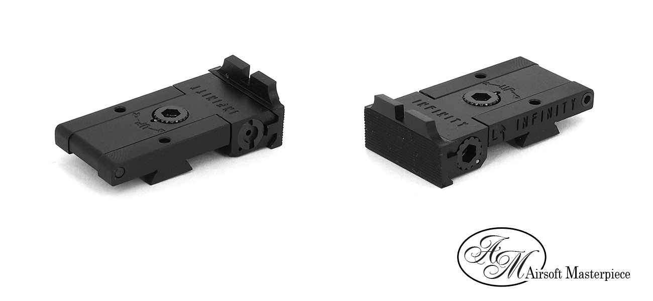 Airsoft Masterpiece Aluminum Rear Sight for Hi-CAPA – Infinity