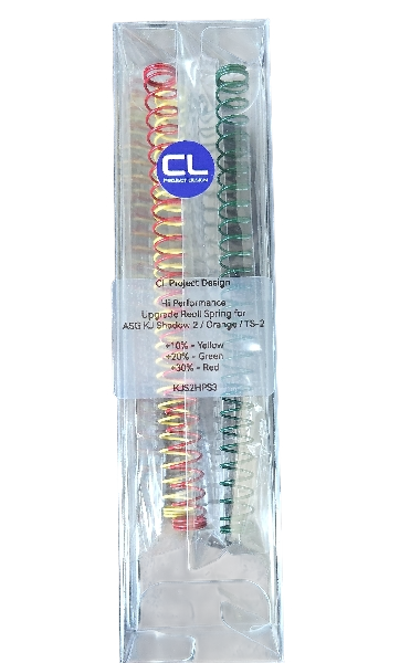 CL Project Design New High Performance Upgrade Recoil Spring for ASG KJ Shadow 2 / Orange / TS-2