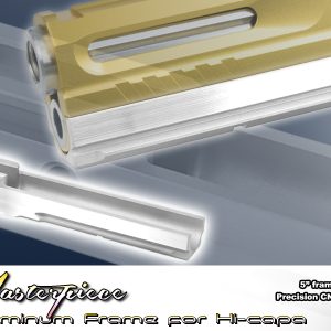 Airsoft Masterpiece 5″ Aluminum Advance Frame with Tactical Rail (Black)