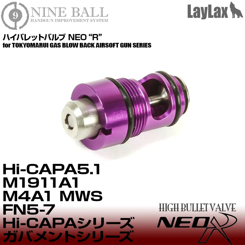 Nine Ball Hi-CAPA 5.1 High Bullet Valve NEO R
