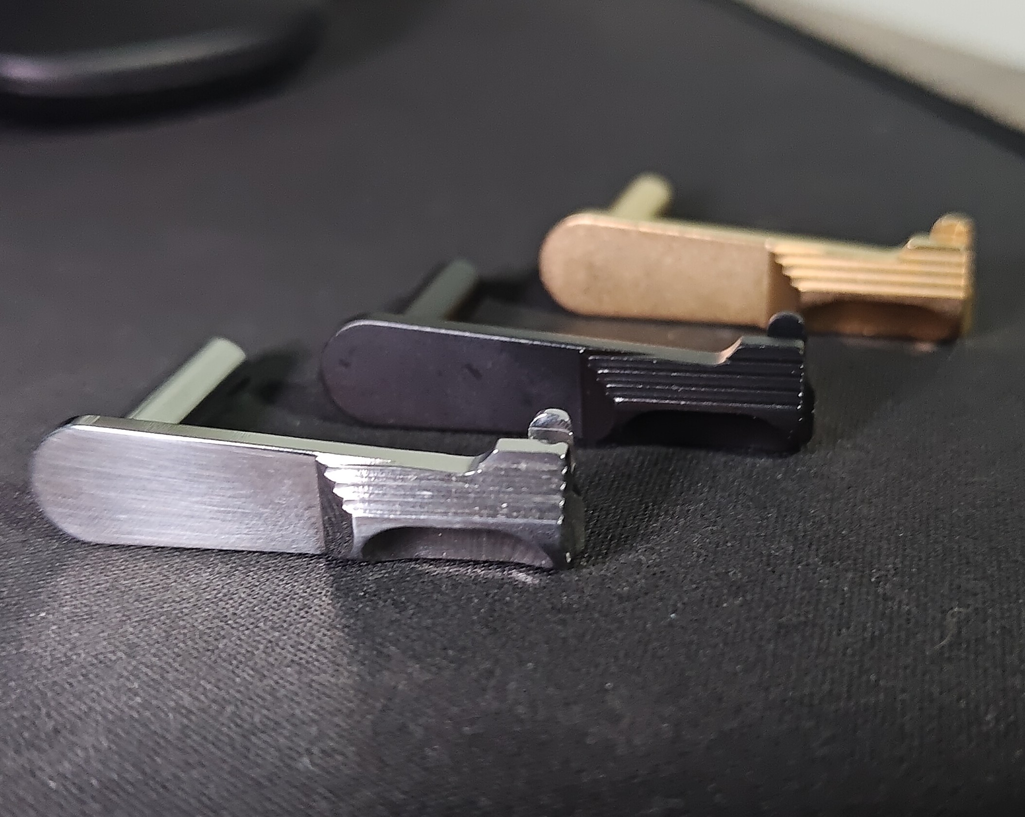 Airsoft Masterpiece CNC Steel Slide Stop – S Costa Style