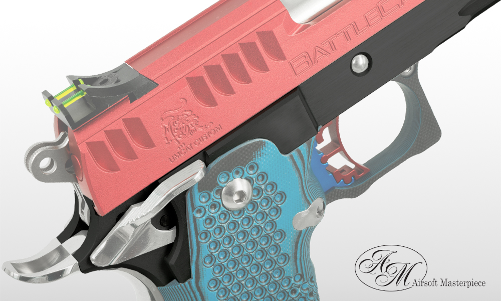 Airsoft Masterpiece Aluminum Frame – 3.9″ NO MARKING with Tactical Rail