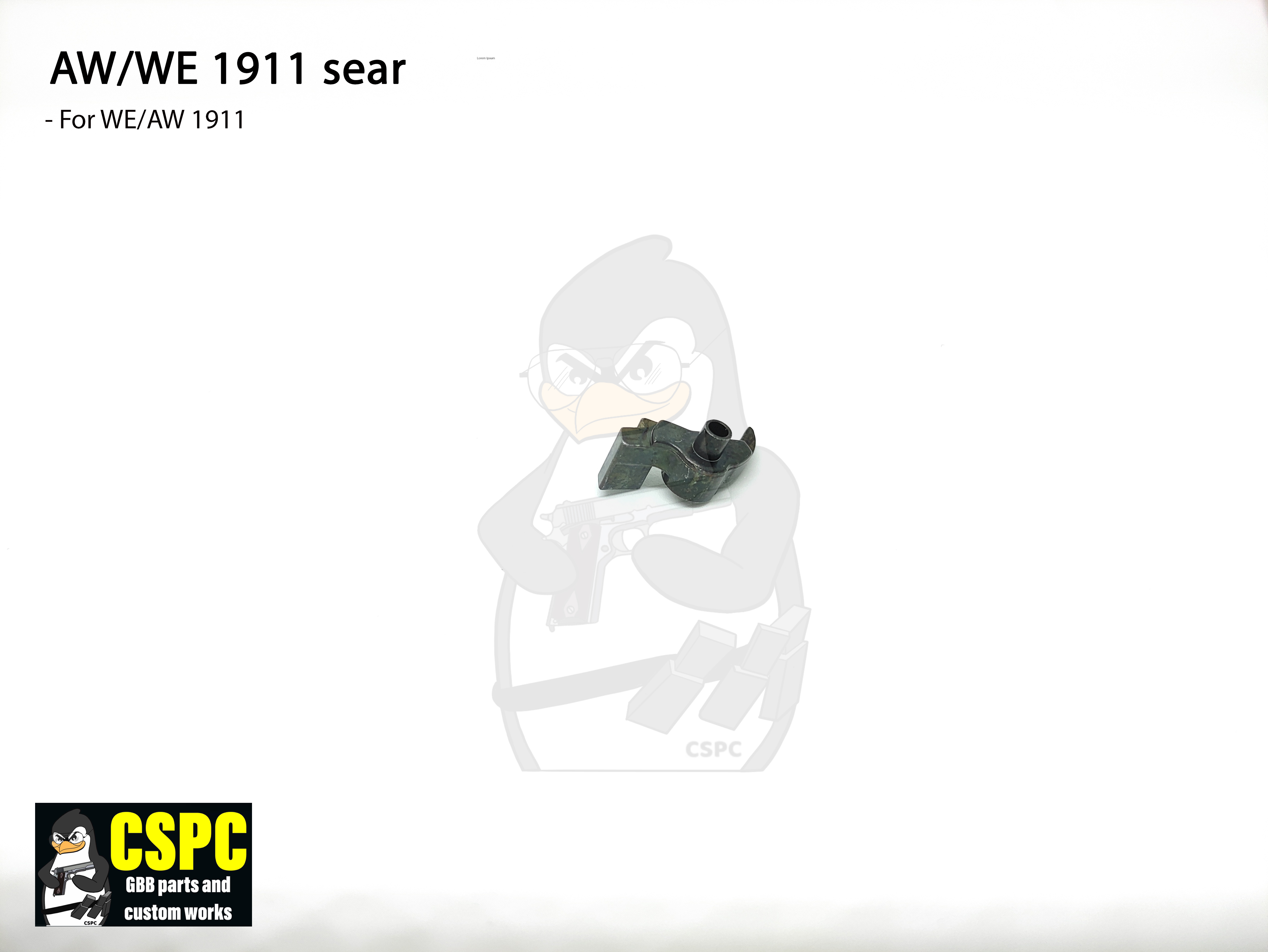 AW/WE 1911 sear