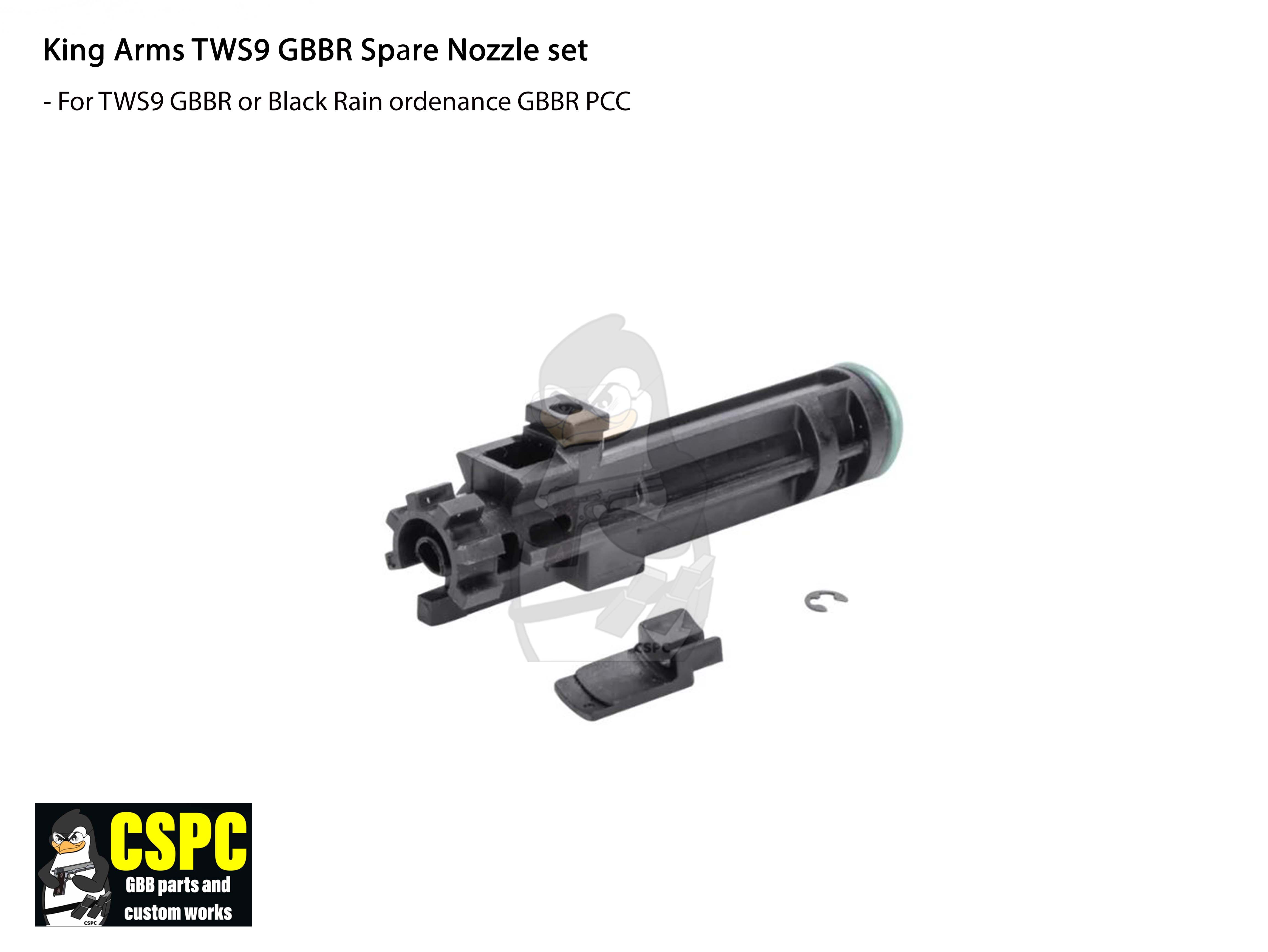 King Arms TWS9 Replacement nozzle set 