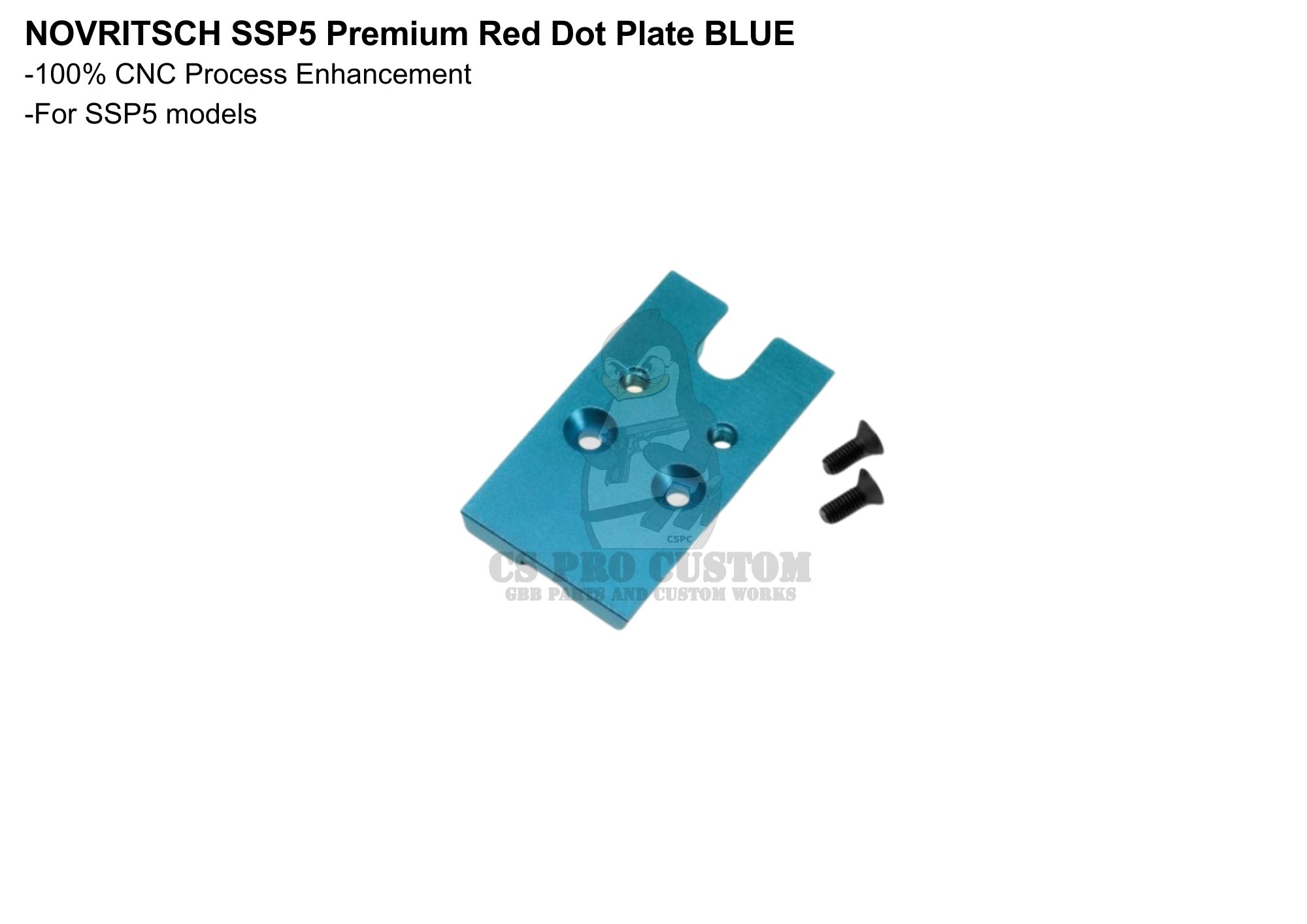NOVRITSCH SSP5 Premium Red Dot Plate