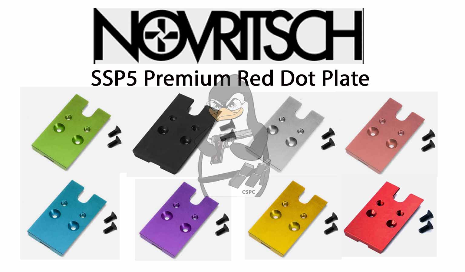 NOVRITSCH SSP5 Premium Red Dot Plate